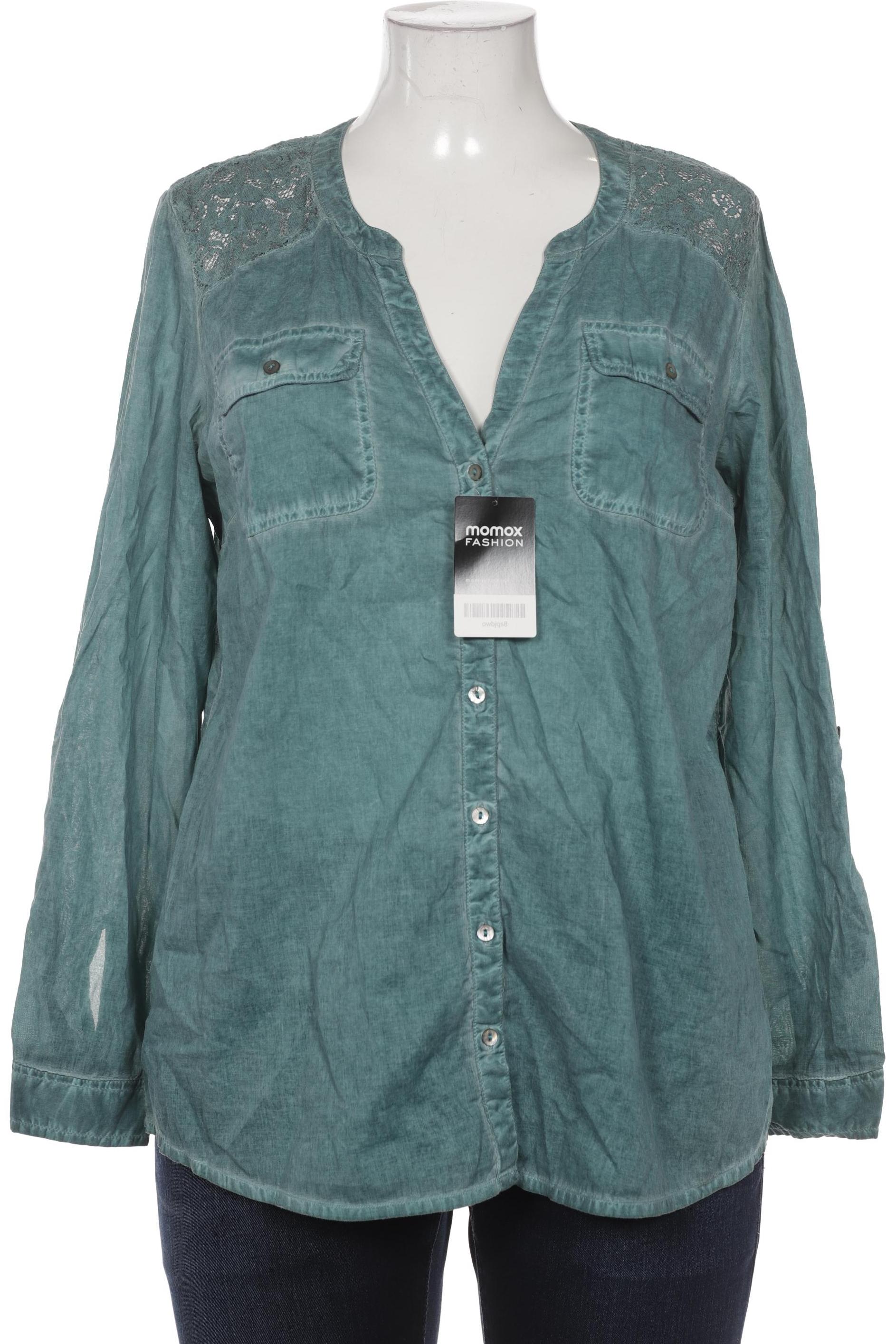 

Triangle Damen Bluse, türkis, Gr. 44