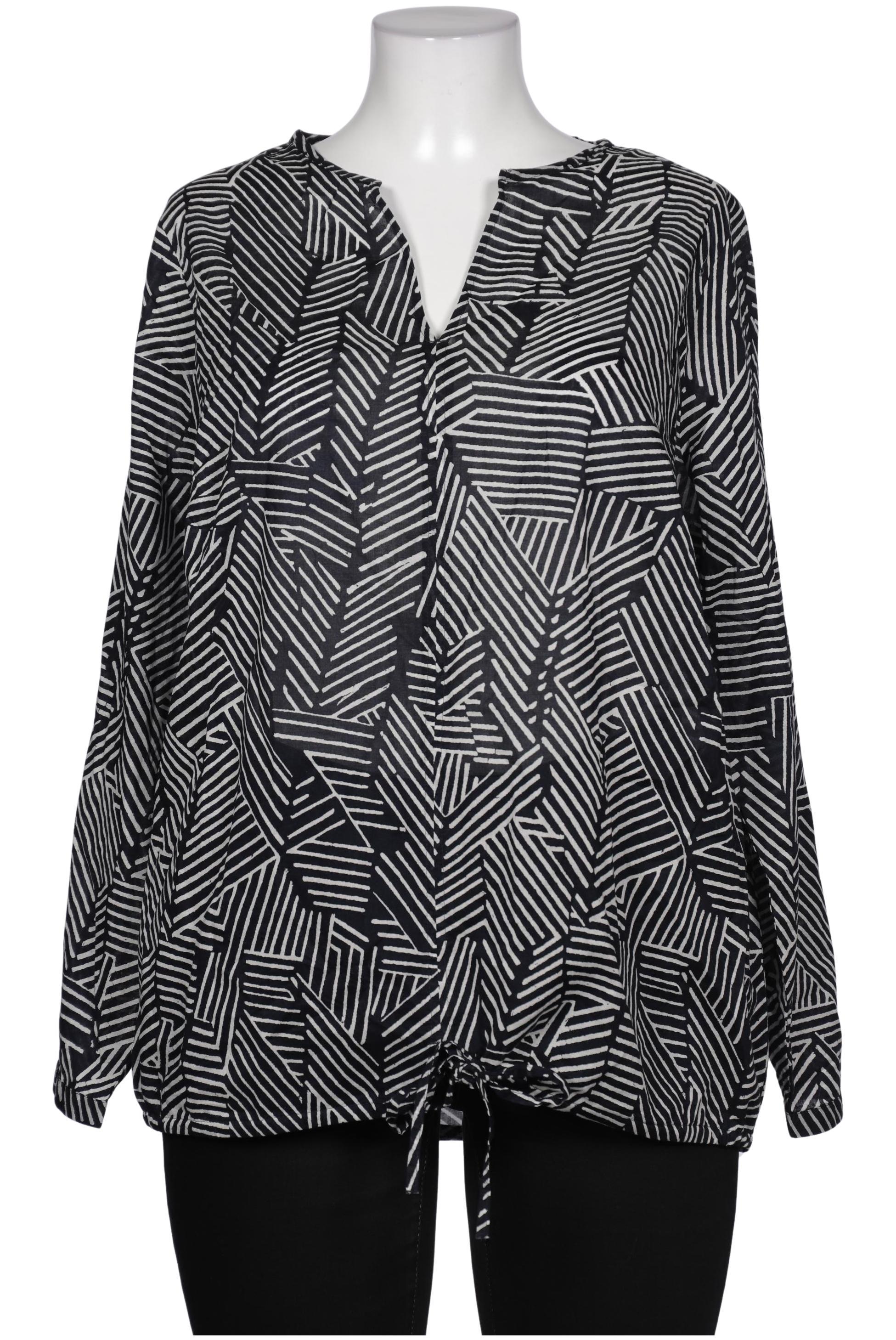 

Triangle Damen Bluse, marineblau, Gr. 46