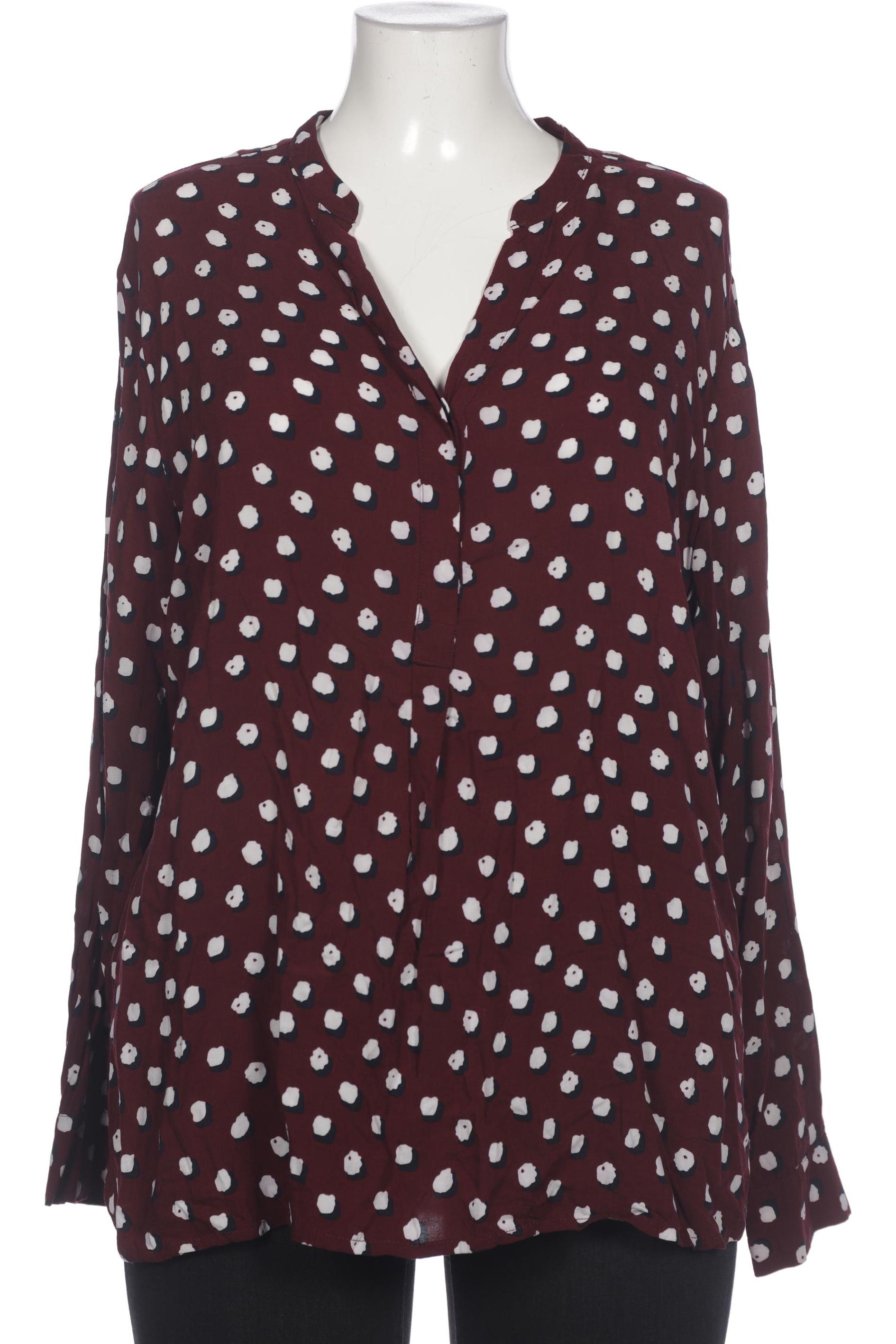 

Triangle Damen Bluse, bordeaux, Gr. 48