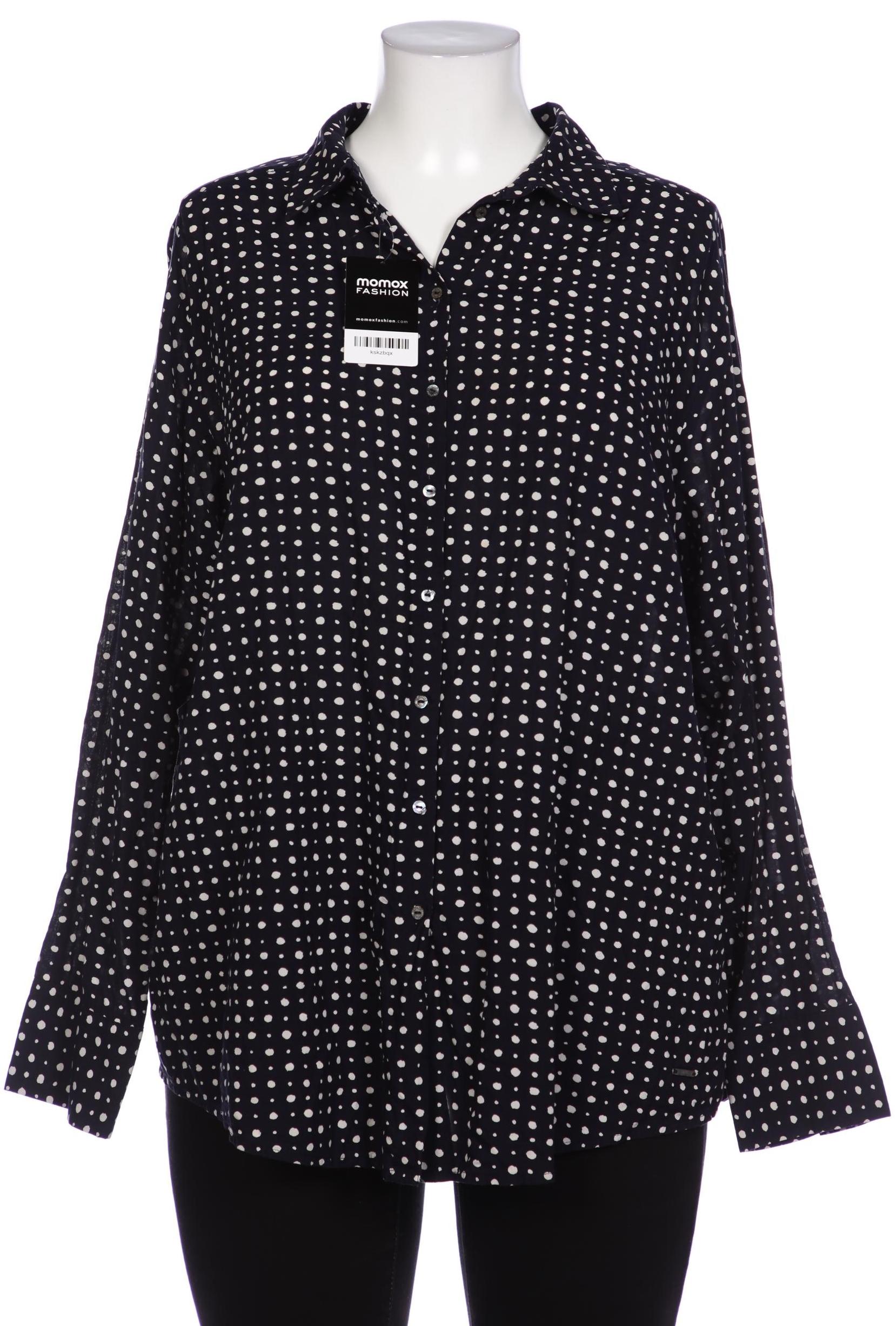 

Triangle Damen Bluse, marineblau, Gr. 48