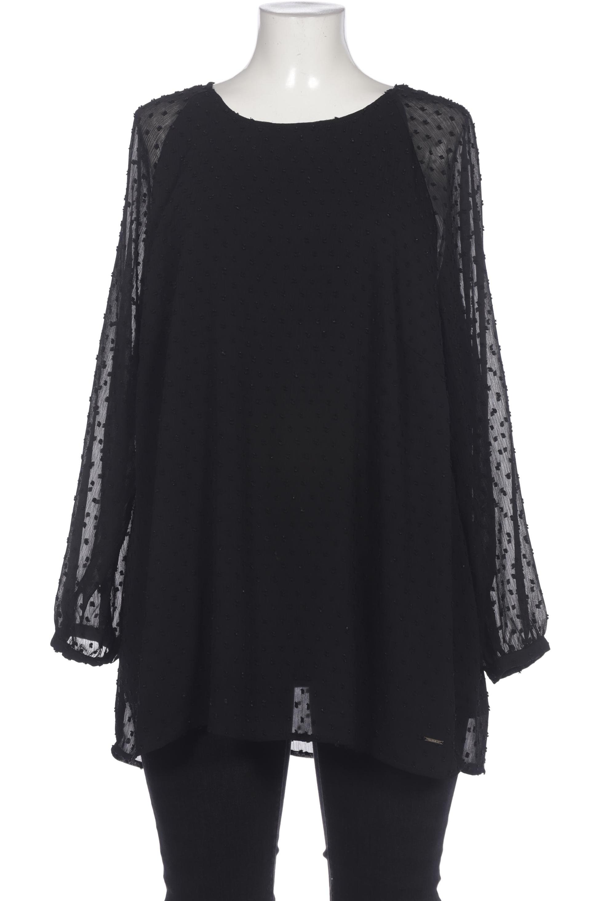 

Triangle Damen Bluse, schwarz, Gr. 48