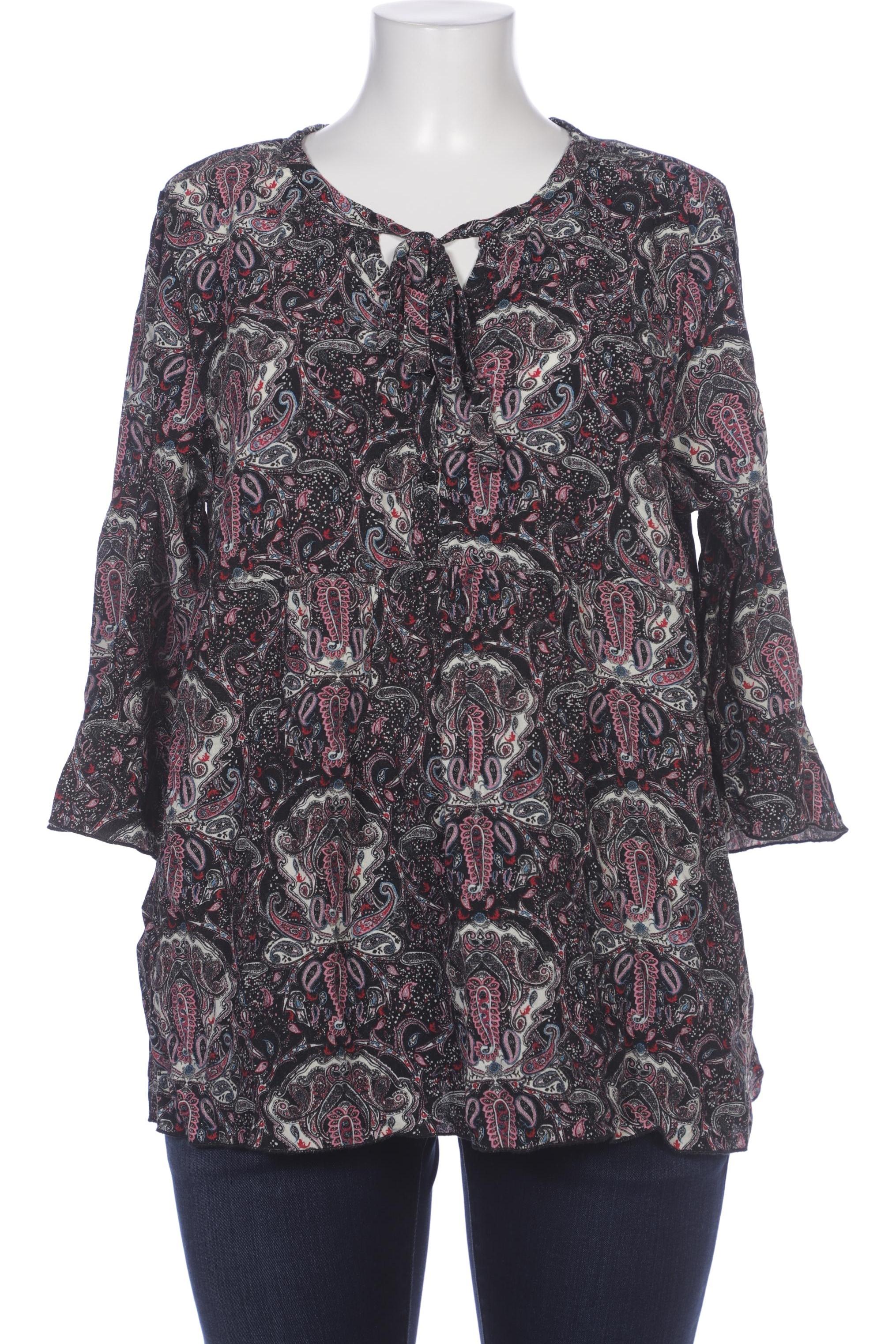 

Triangle Damen Bluse, schwarz, Gr. 48