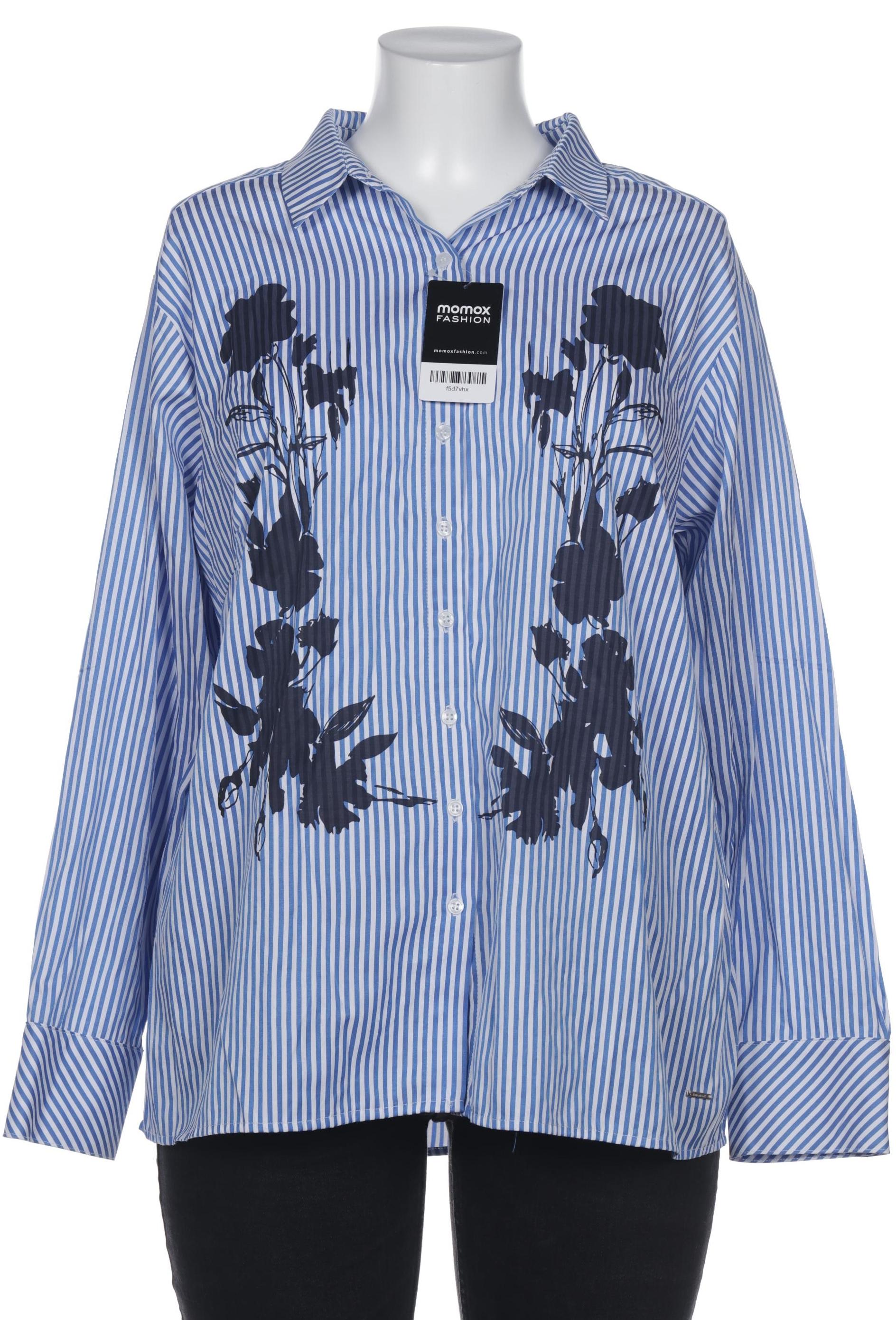 

Triangle Damen Bluse, blau, Gr. 50