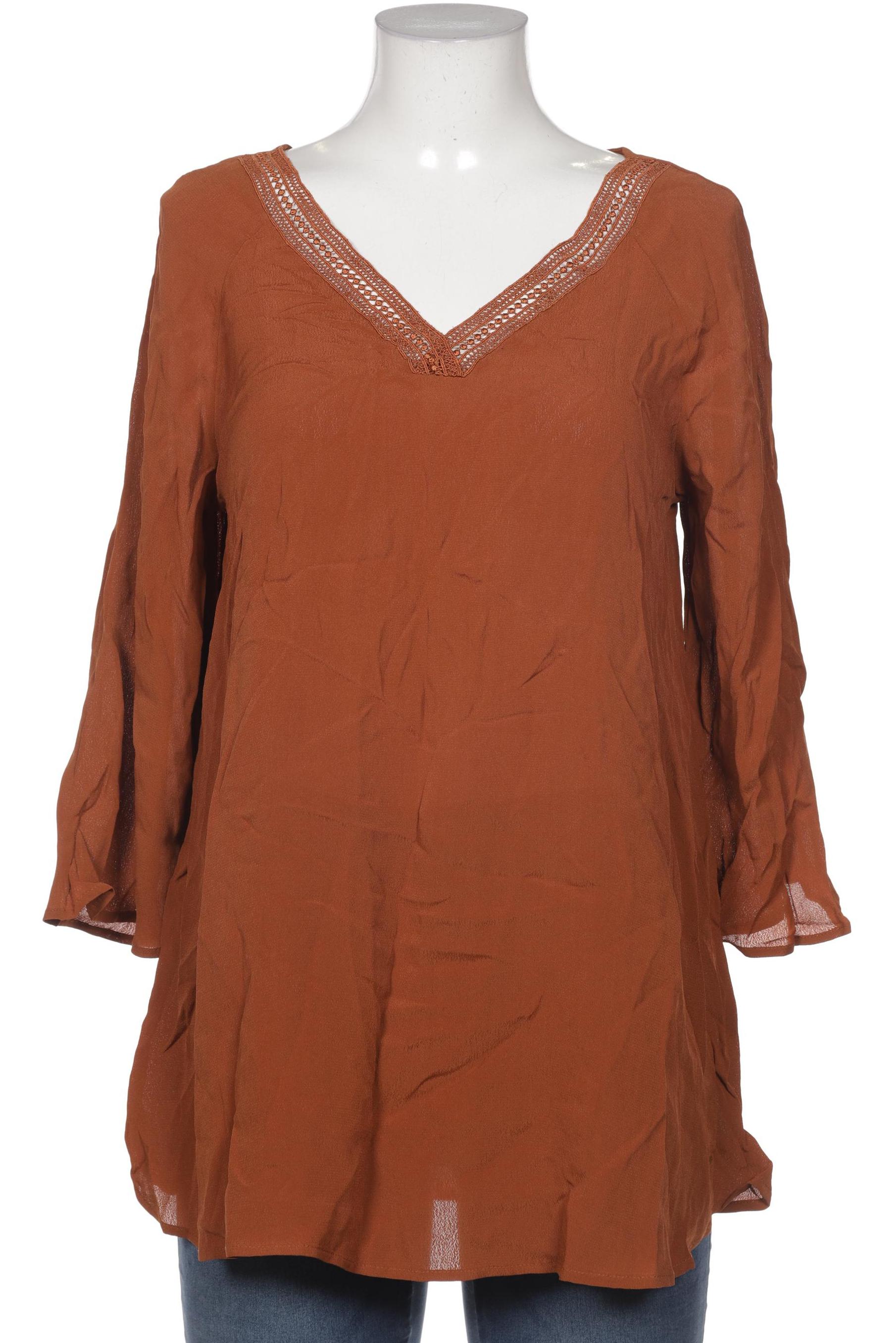 

Triangle Damen Bluse, braun, Gr. 42