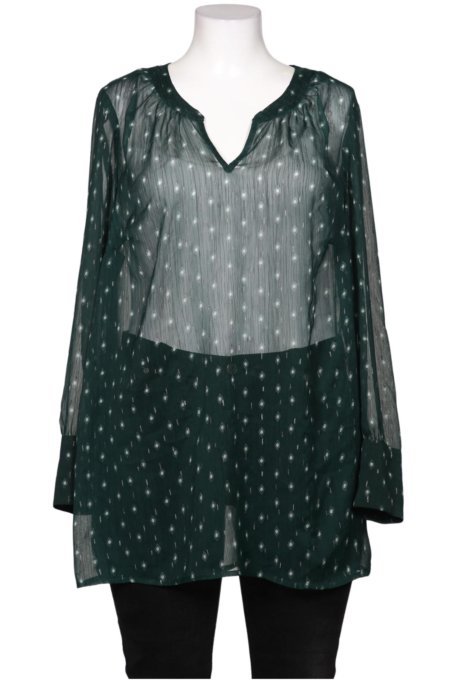 

Triangle Damen Bluse, grün, Gr. 48