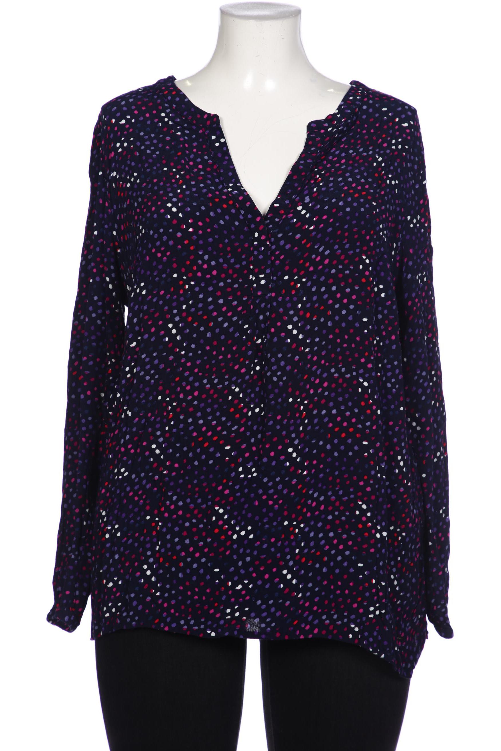 

Triangle Damen Bluse, marineblau, Gr. 46