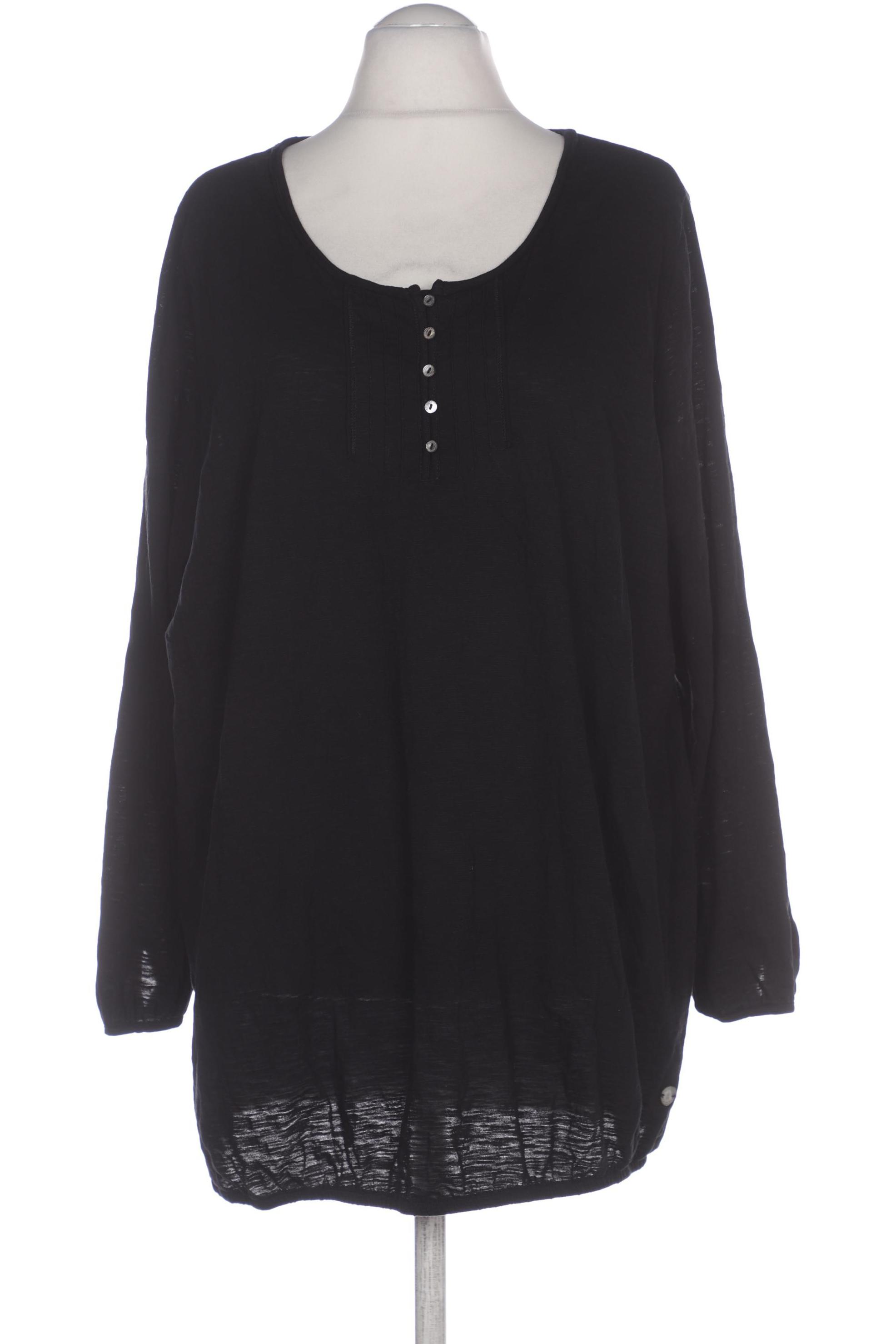

Triangle Damen Bluse, schwarz, Gr. 54