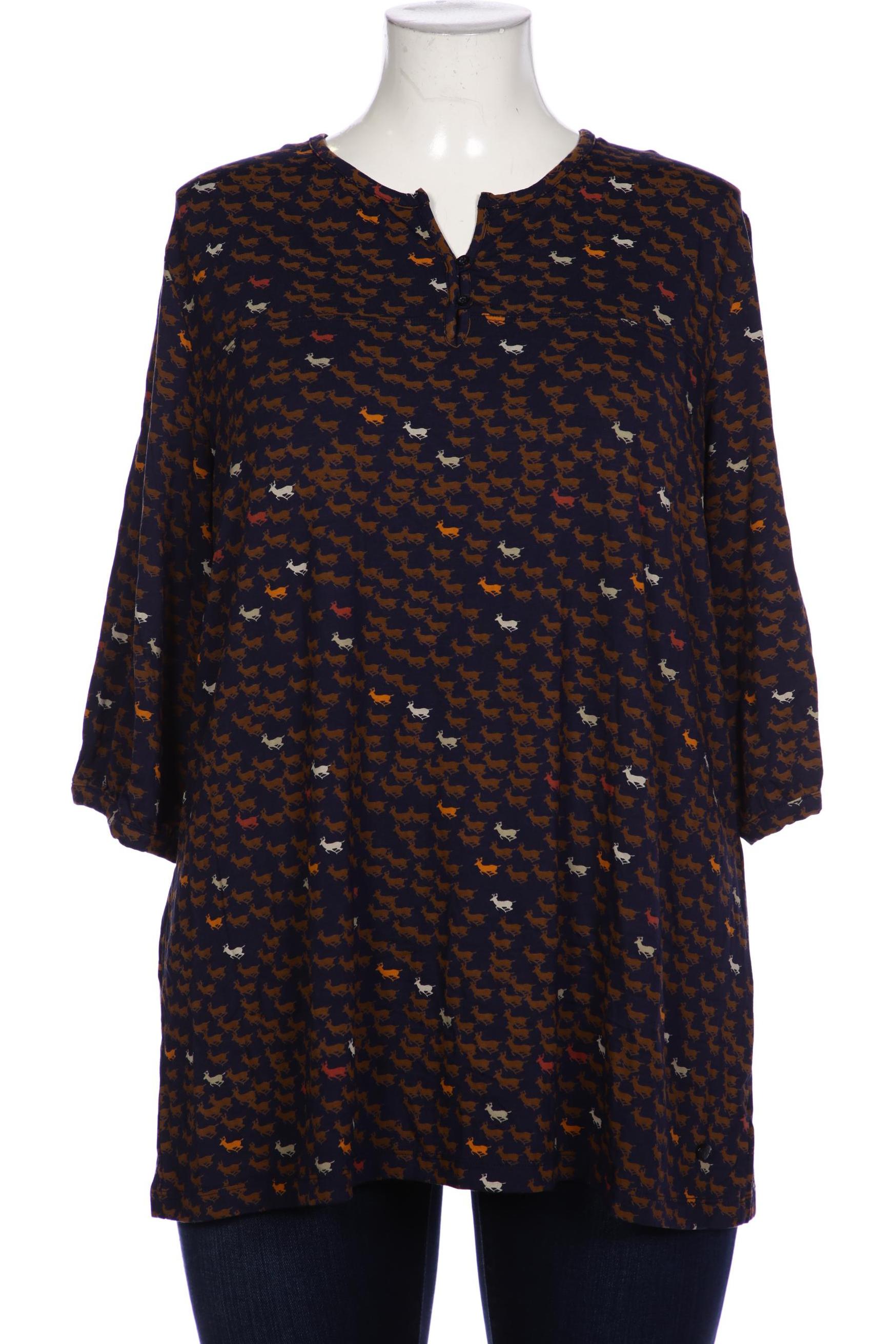 

Triangle Damen Bluse, marineblau, Gr. 50