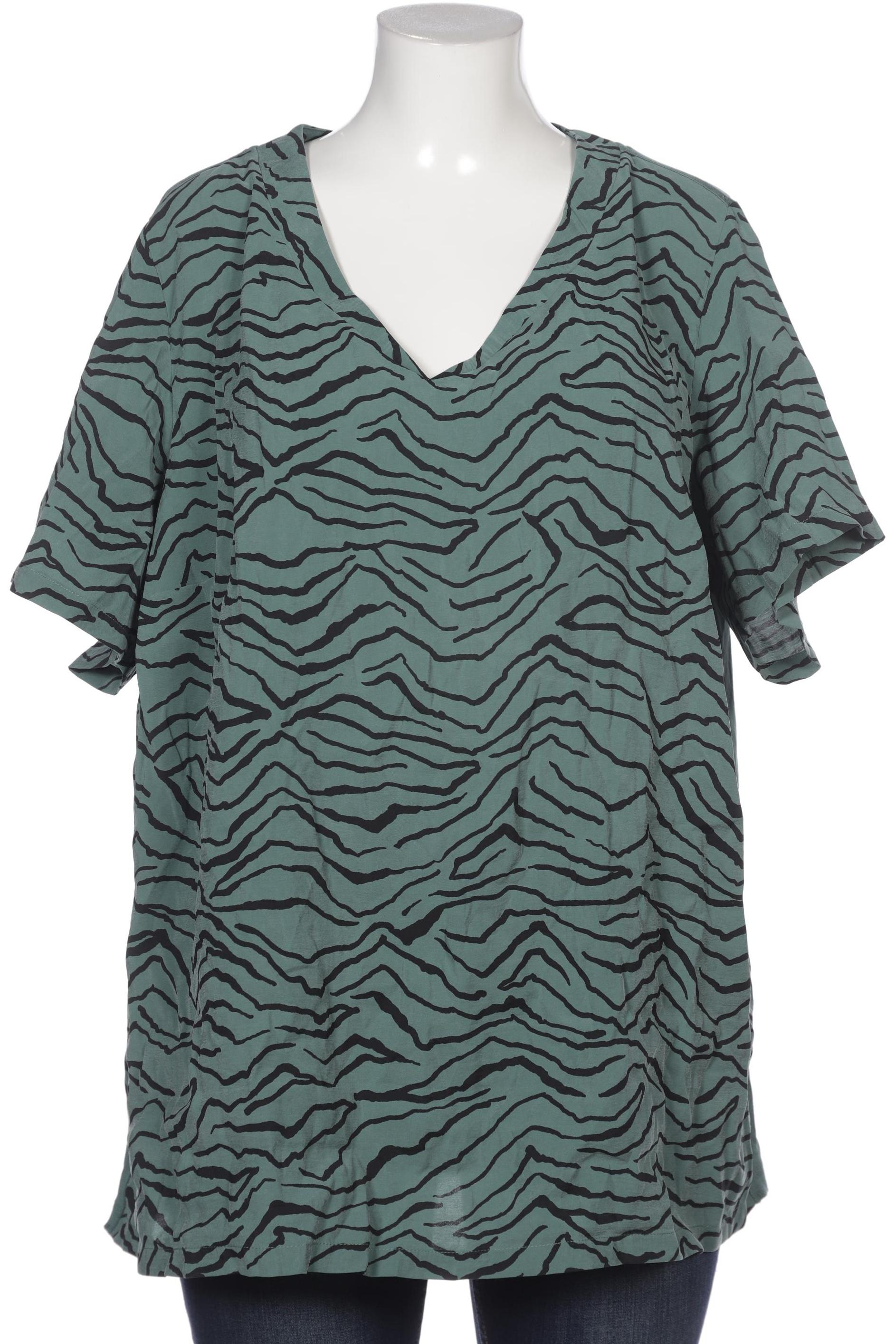 

Triangle Damen Bluse, türkis, Gr. 52