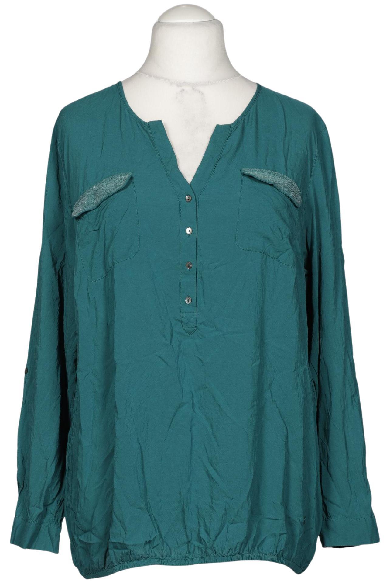 

Triangle Damen Bluse, türkis, Gr. 44