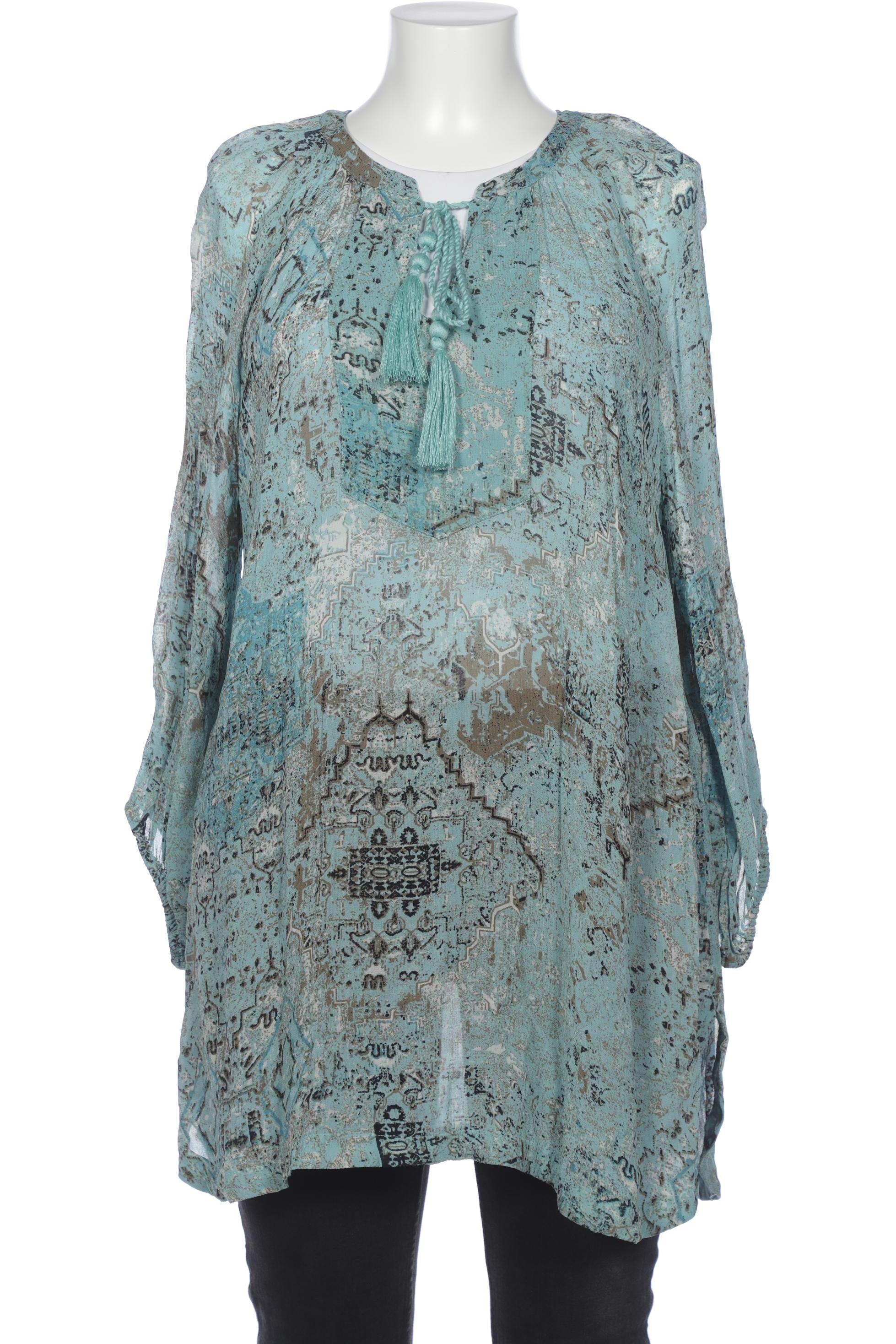 

Triangle Damen Bluse, blau, Gr. 50