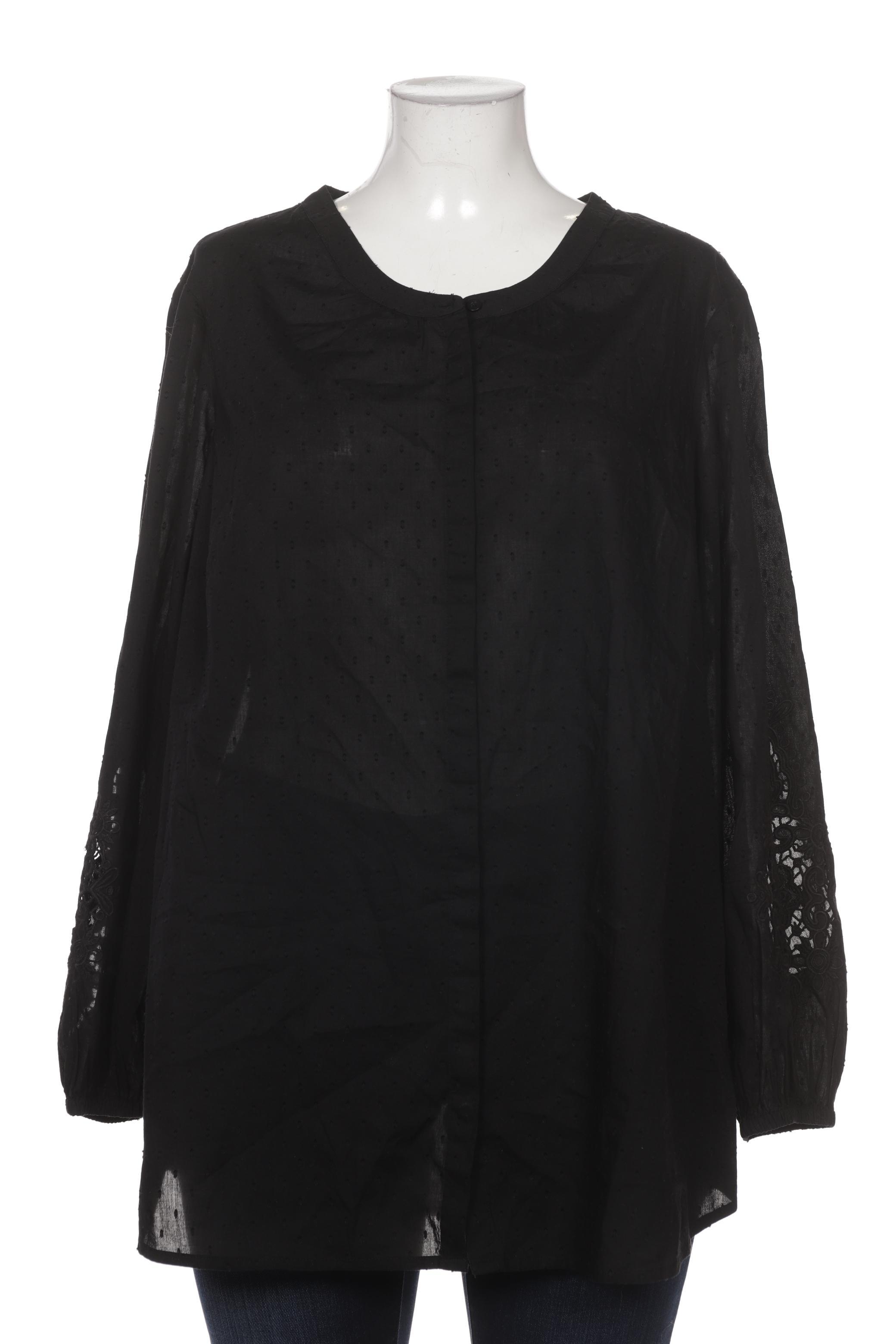 

Triangle Damen Bluse, schwarz, Gr. 50