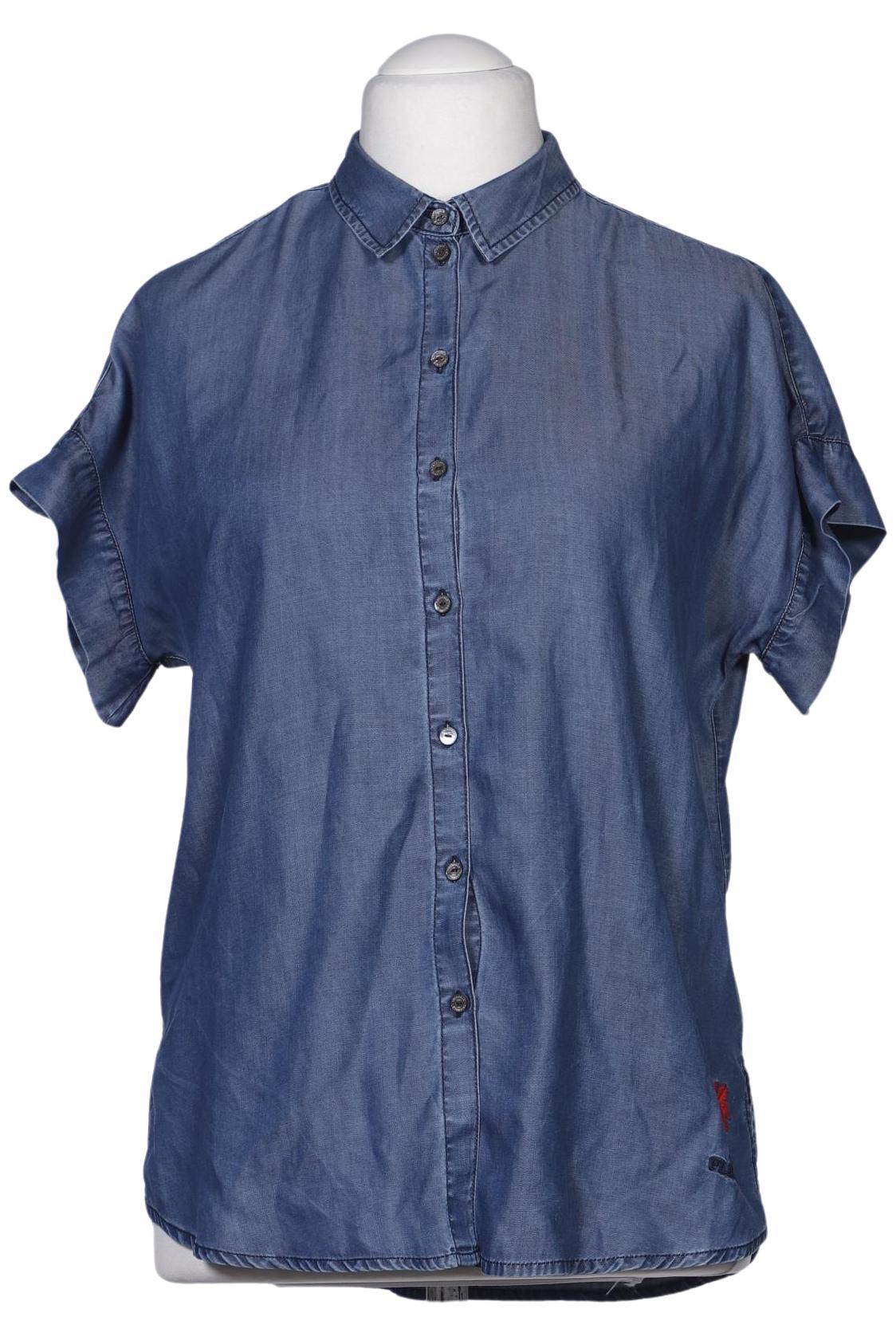 

Triangle Damen Bluse, blau, Gr. 46