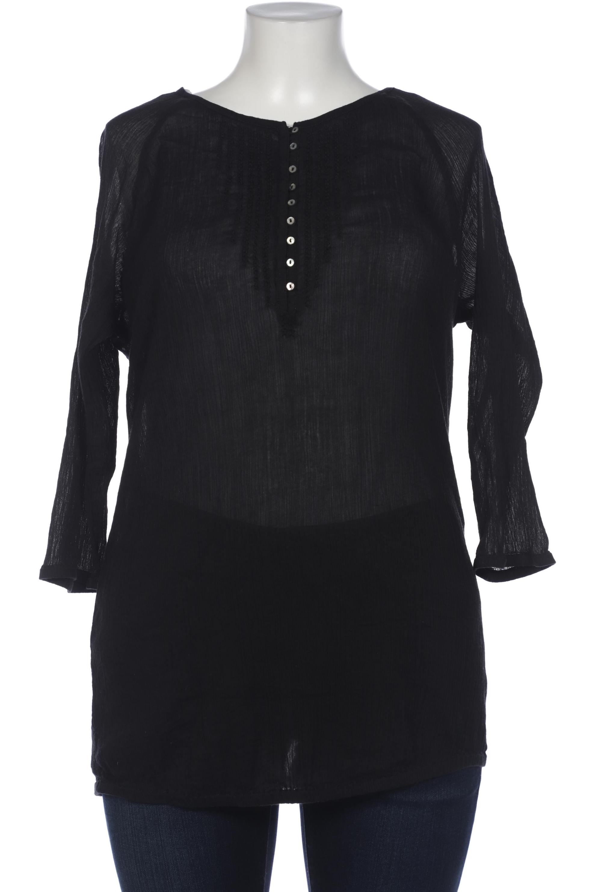

Triangle Damen Bluse, schwarz, Gr. 44