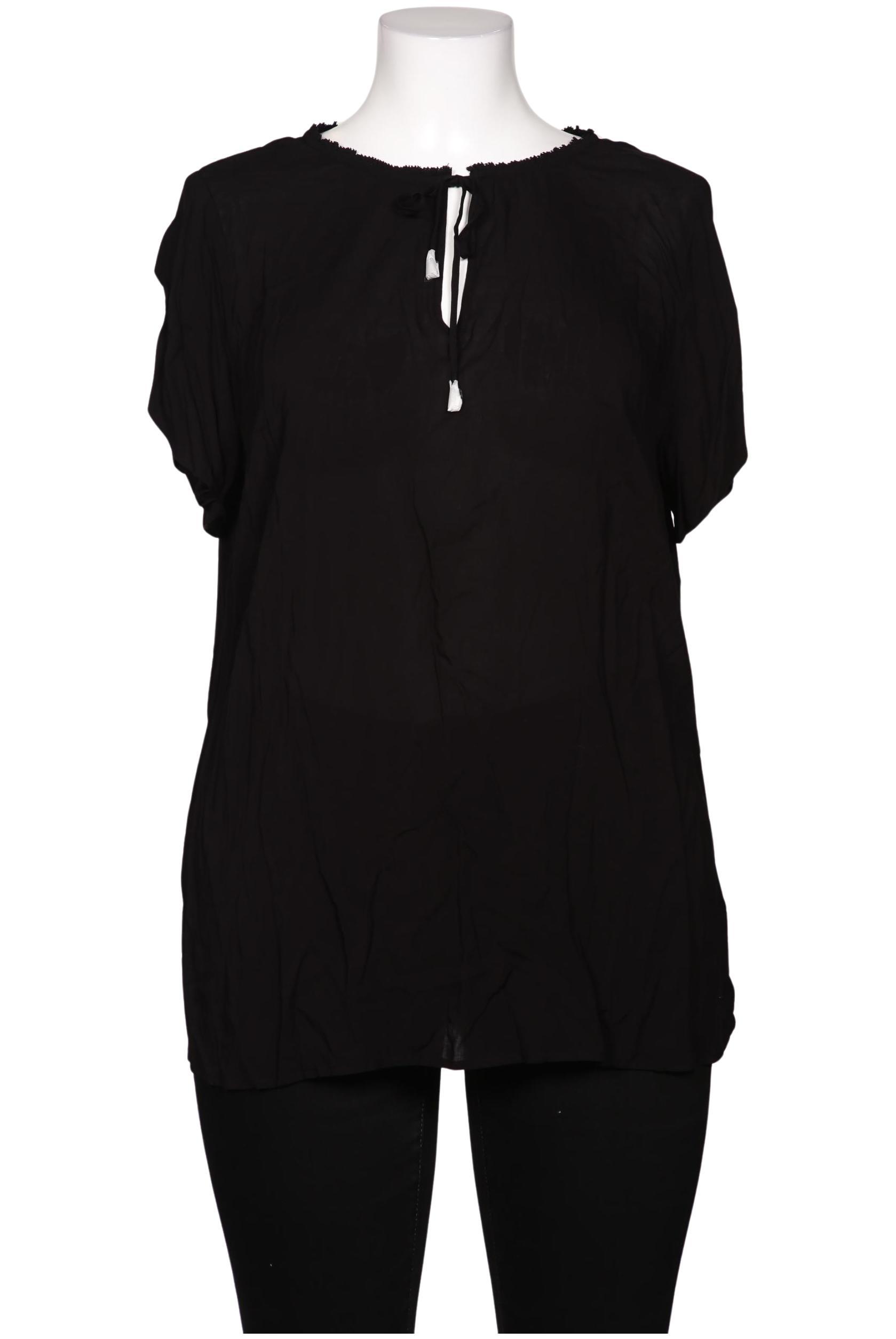 

Triangle Damen Bluse, schwarz, Gr. 44