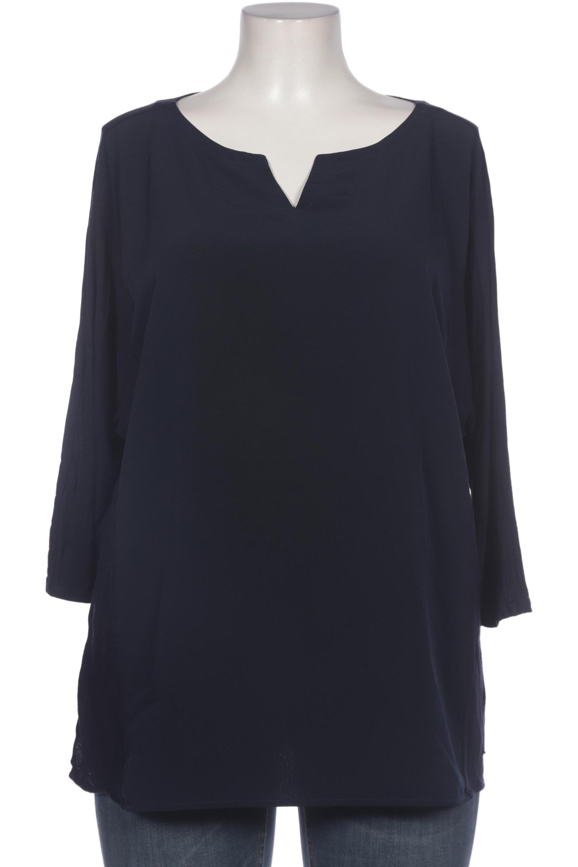 

Triangle Damen Bluse, marineblau, Gr. 46
