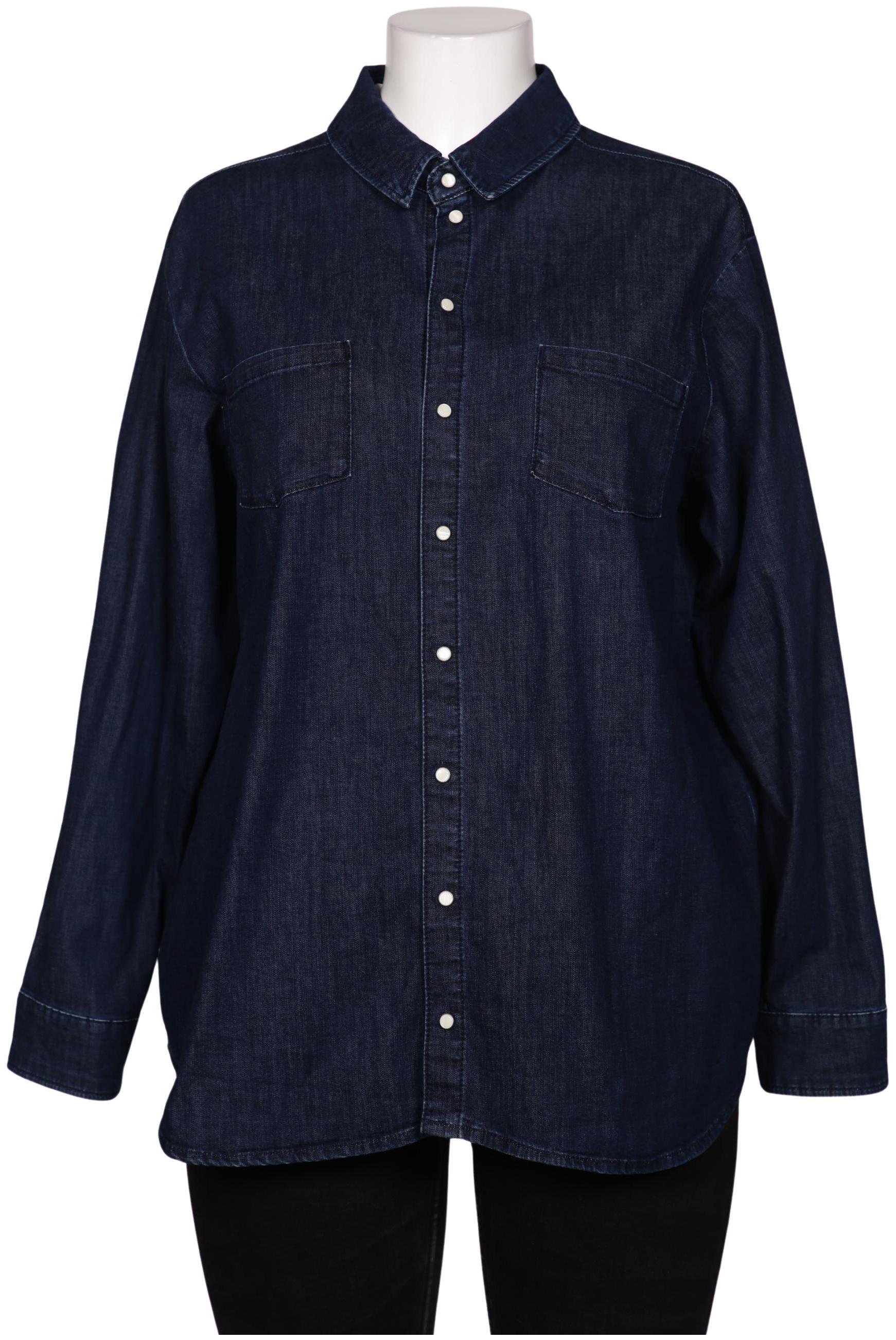 

Triangle Damen Bluse, marineblau, Gr. 46