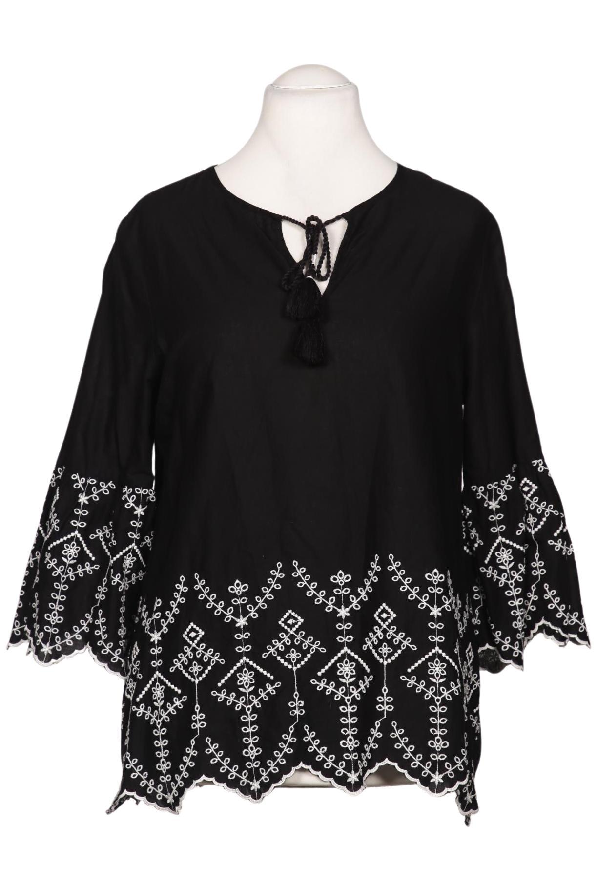 

Triangle Damen Bluse, schwarz, Gr. 40