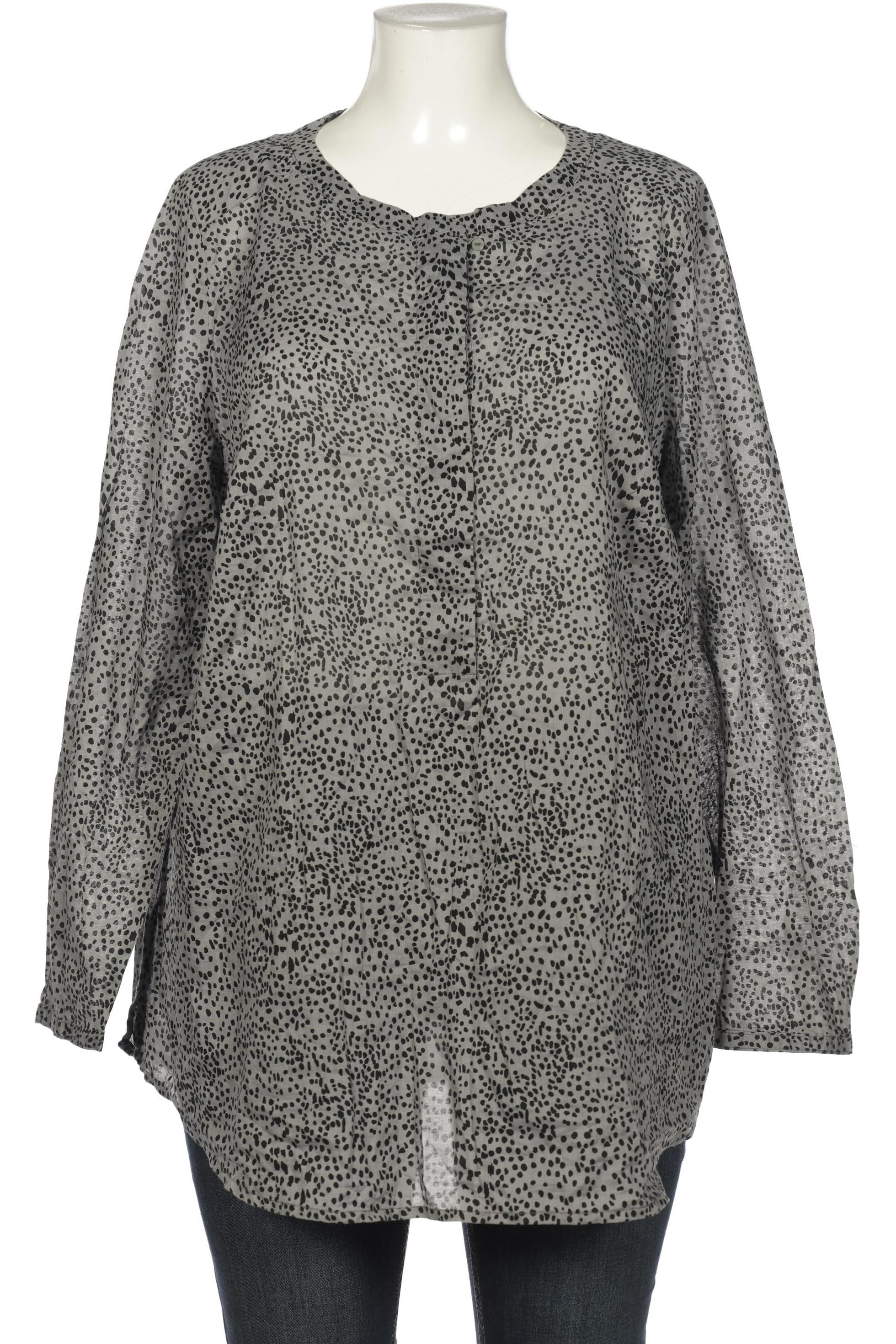 

Triangle Damen Bluse, grau, Gr. 50