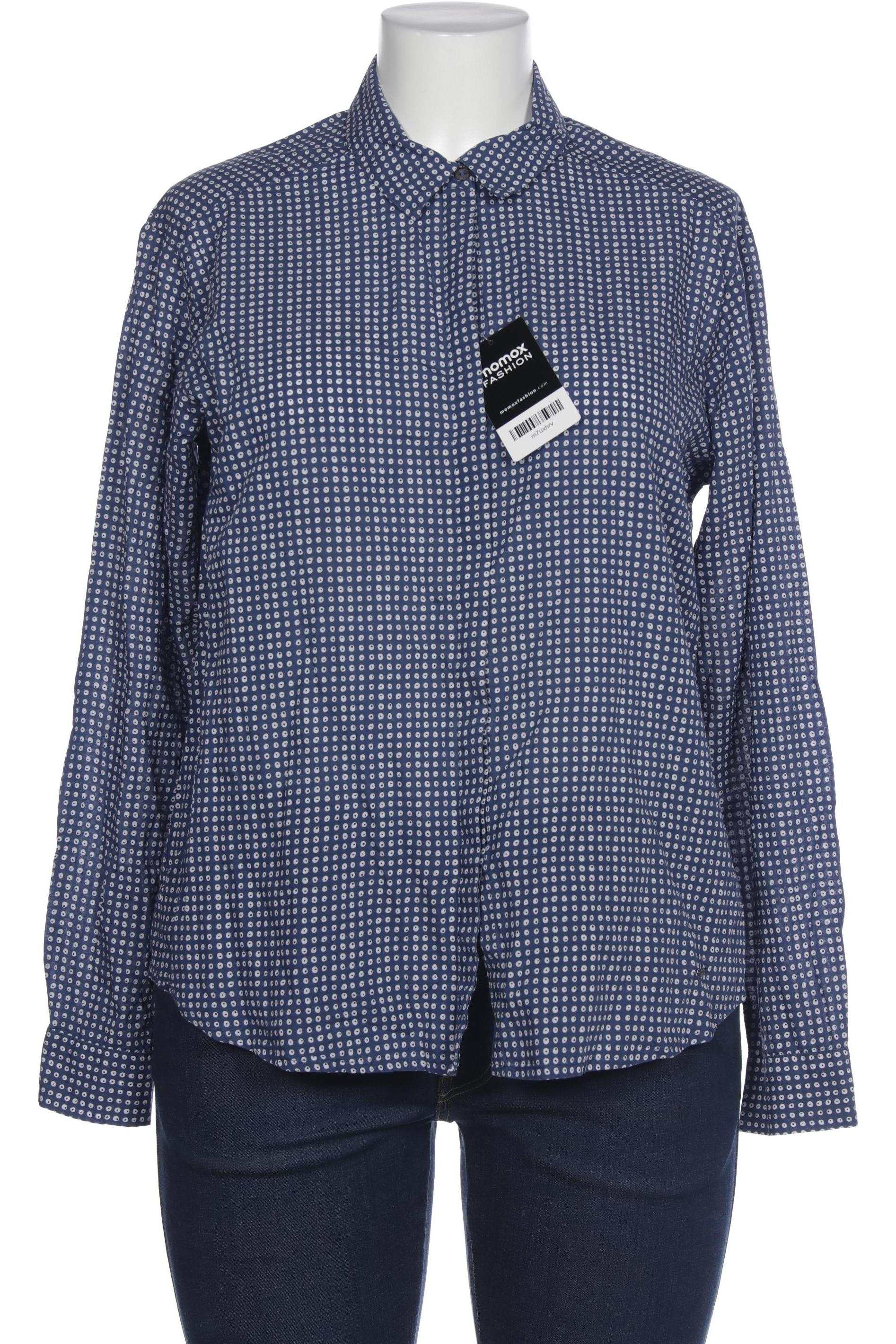 

Triangle Damen Bluse, blau, Gr. 48