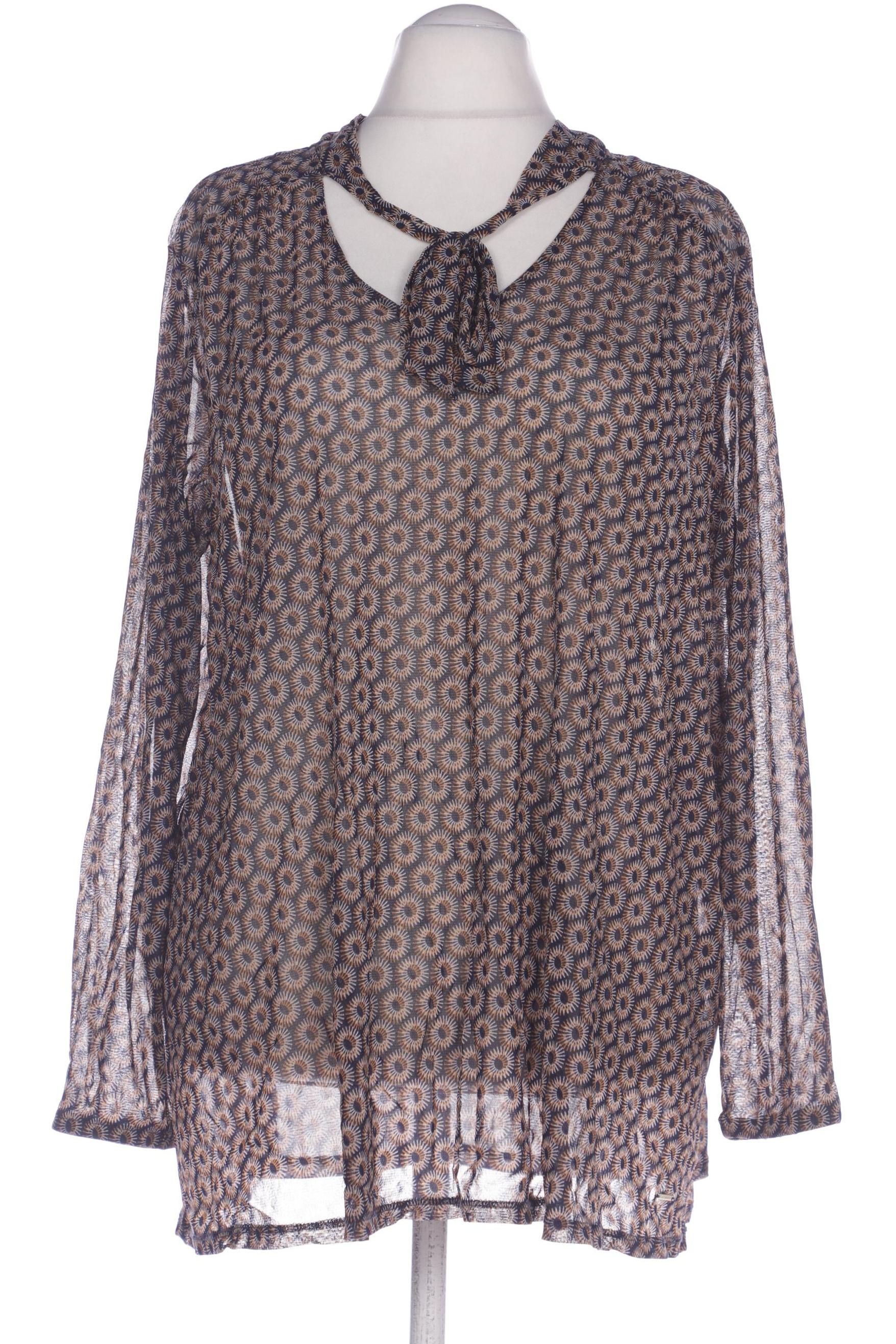 

Triangle Damen Bluse, braun, Gr. 54