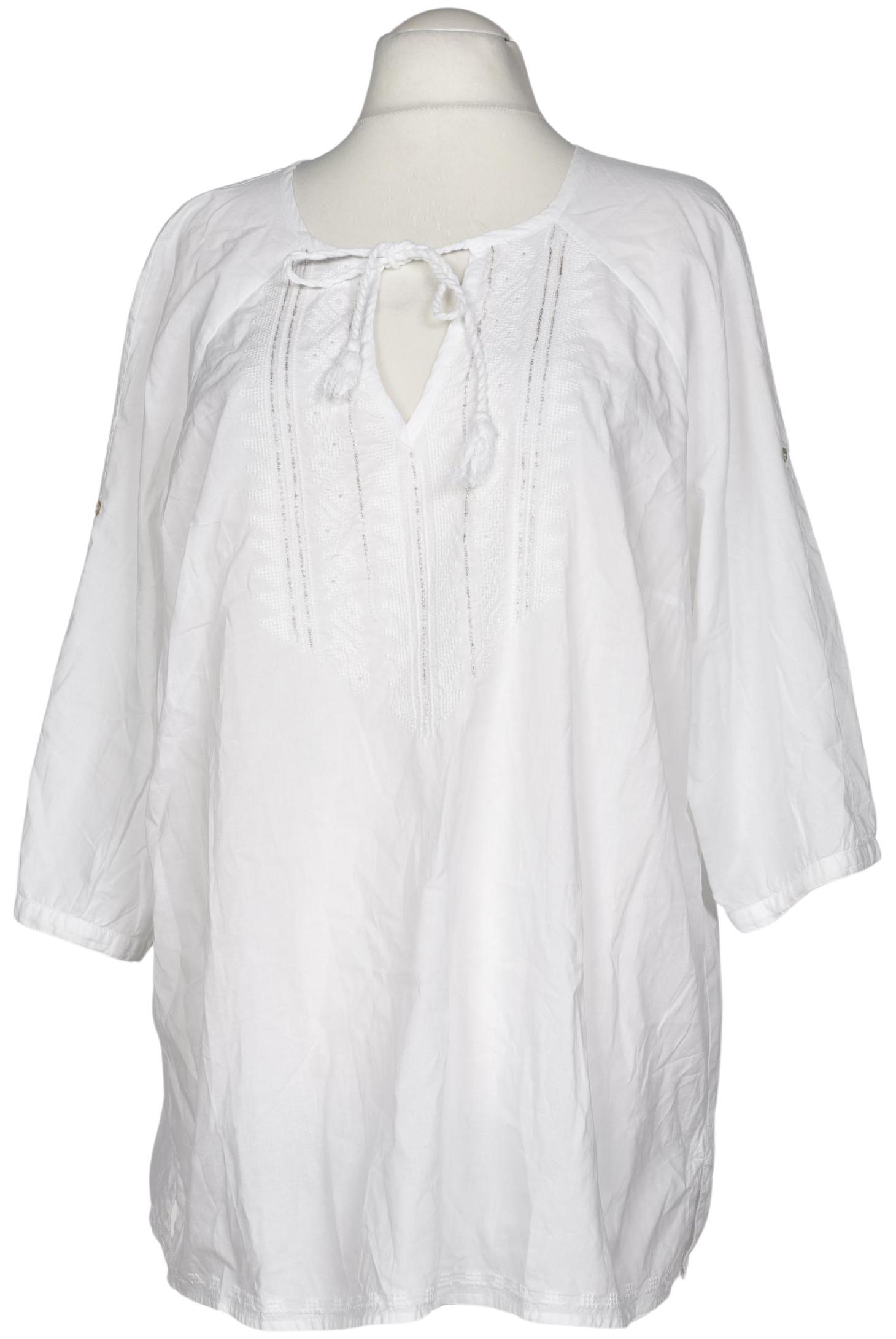 

Triangle Damen Bluse, weiß, Gr. 52