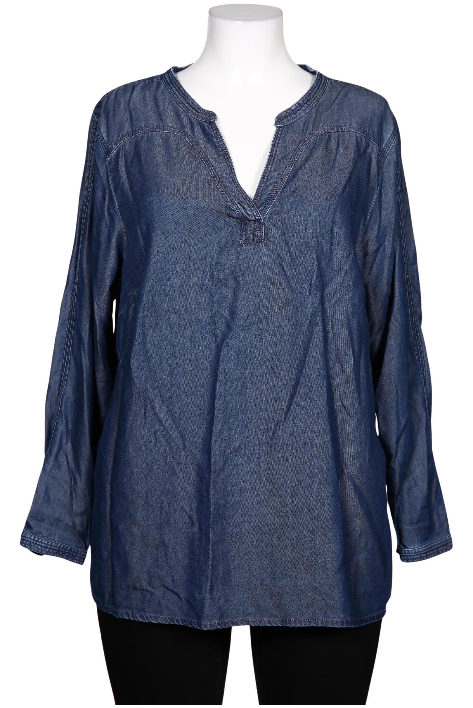 

Triangle Damen Bluse, marineblau, Gr. 44
