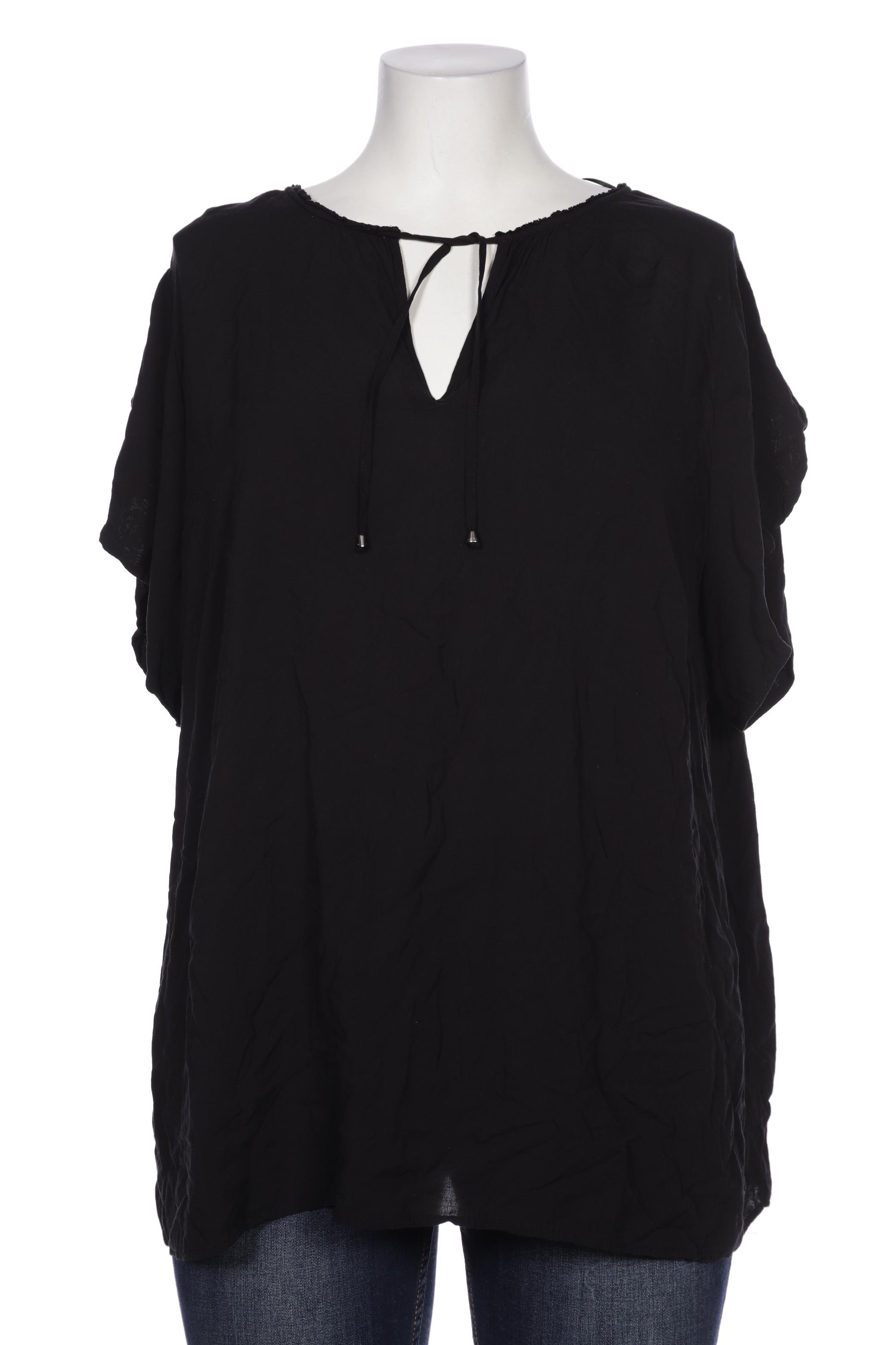 

Triangle Damen Bluse, schwarz, Gr. 52