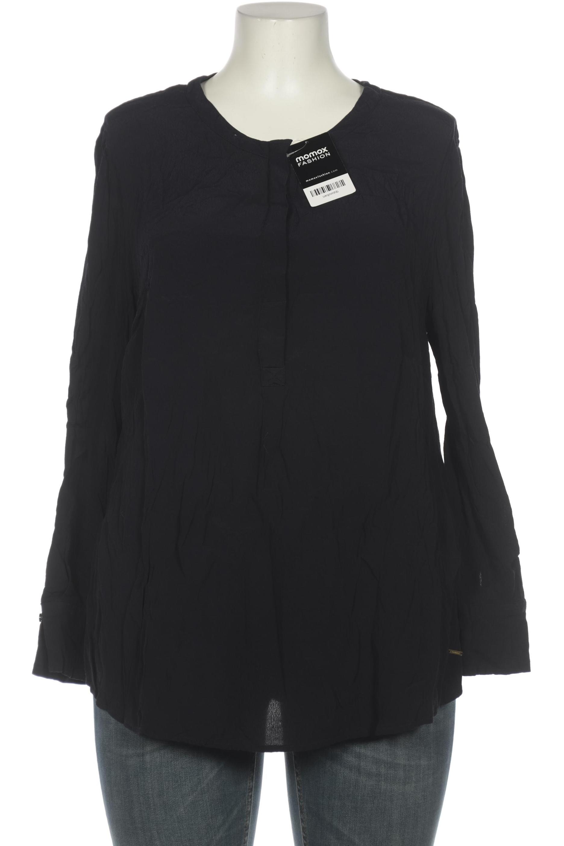 

Triangle Damen Bluse, marineblau, Gr. 46