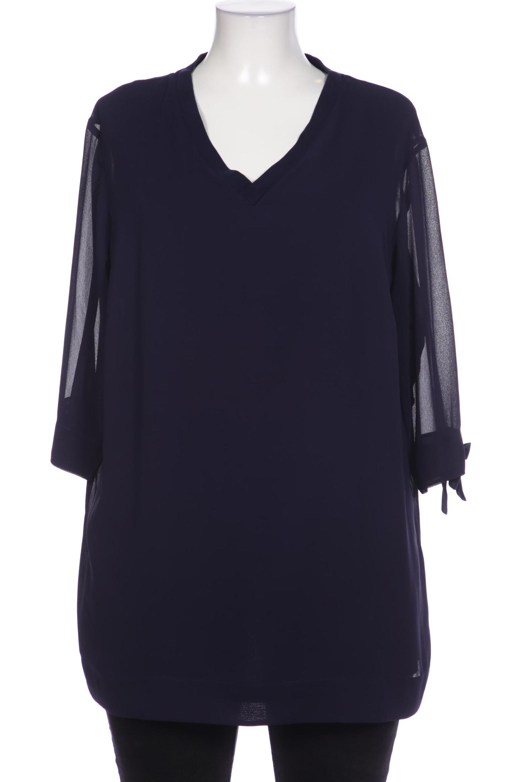 

Triangle Damen Bluse, marineblau, Gr. 48