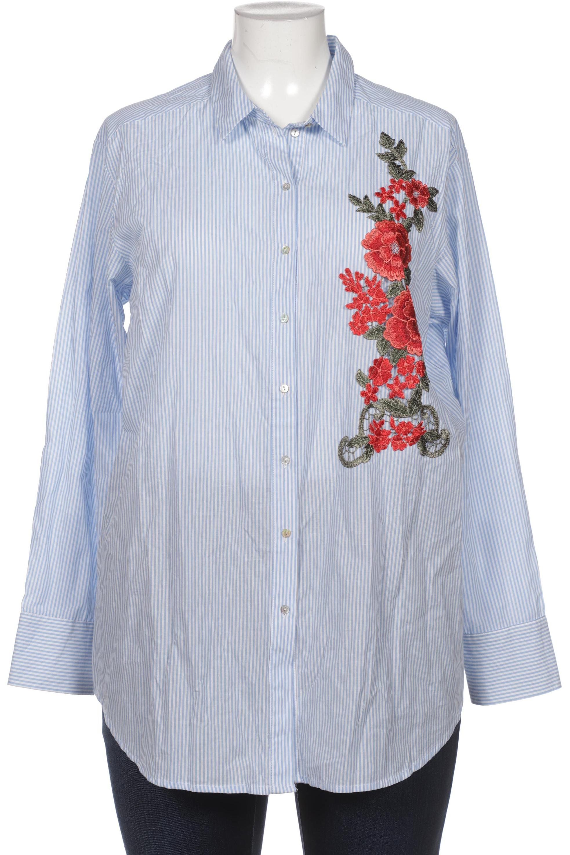 

Triangle Damen Bluse, blau, Gr. 44