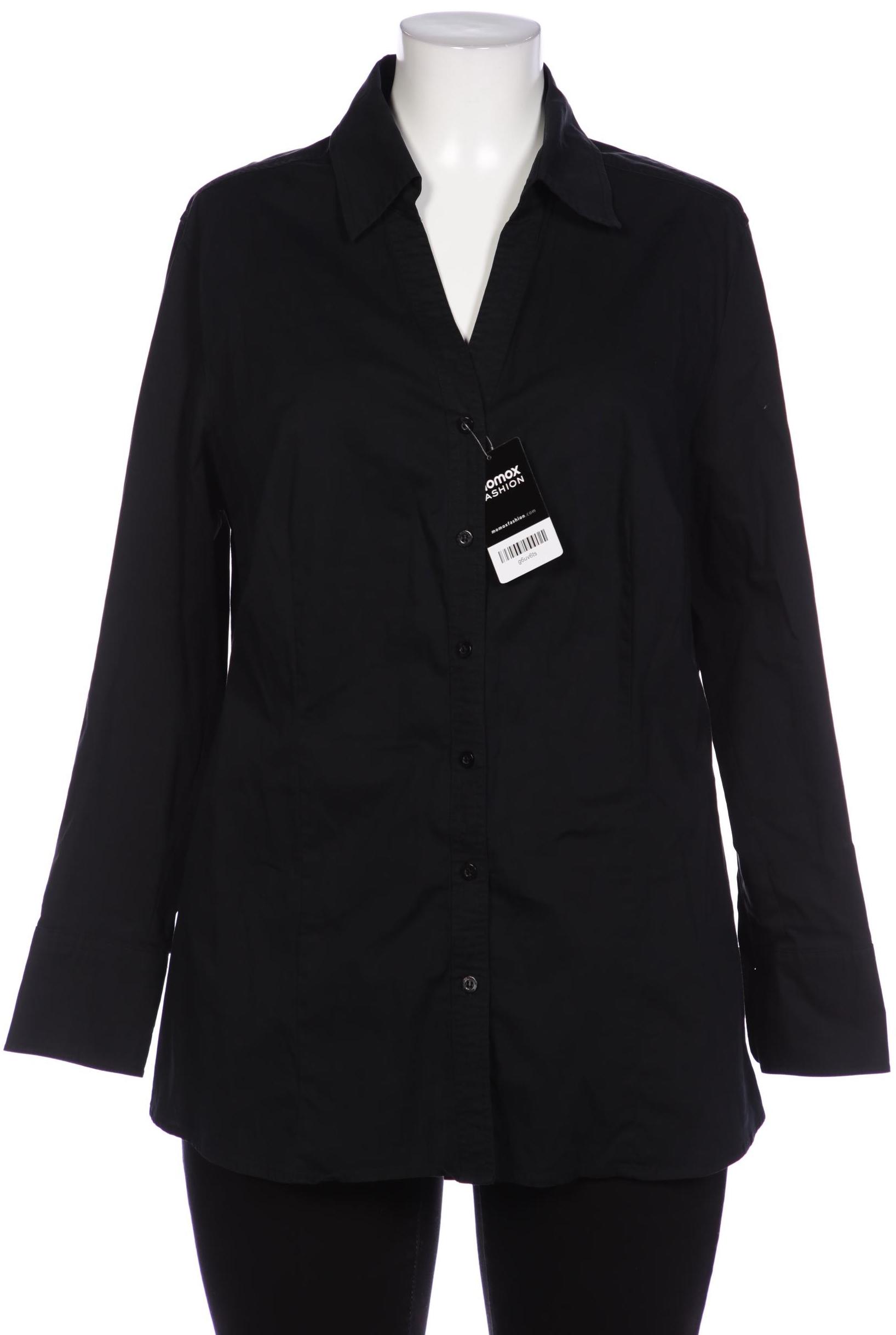 

Triangle Damen Bluse, schwarz, Gr. 48