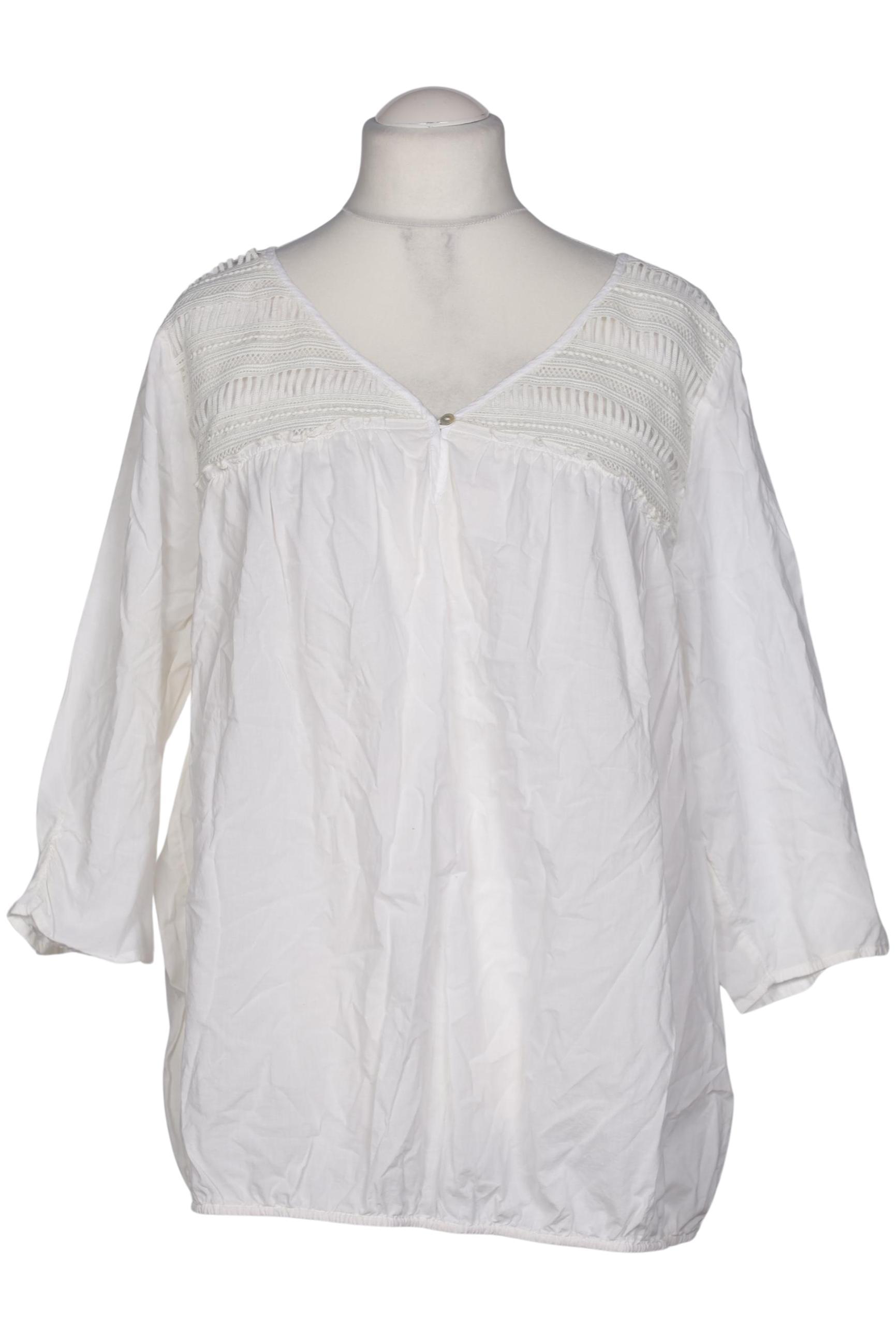 

Triangle Damen Bluse, weiß, Gr. 52