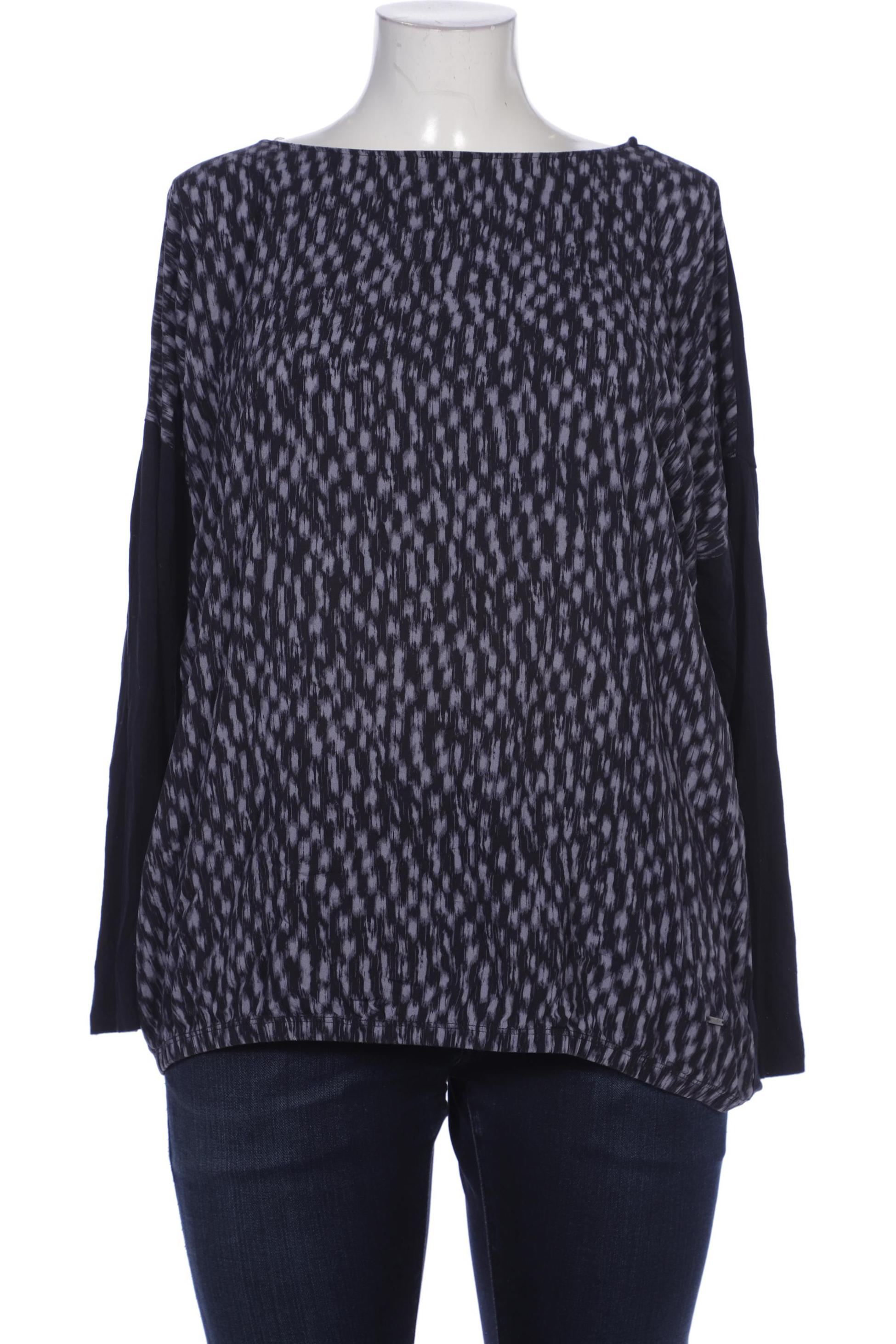 

Triangle Damen Bluse, marineblau, Gr. 48