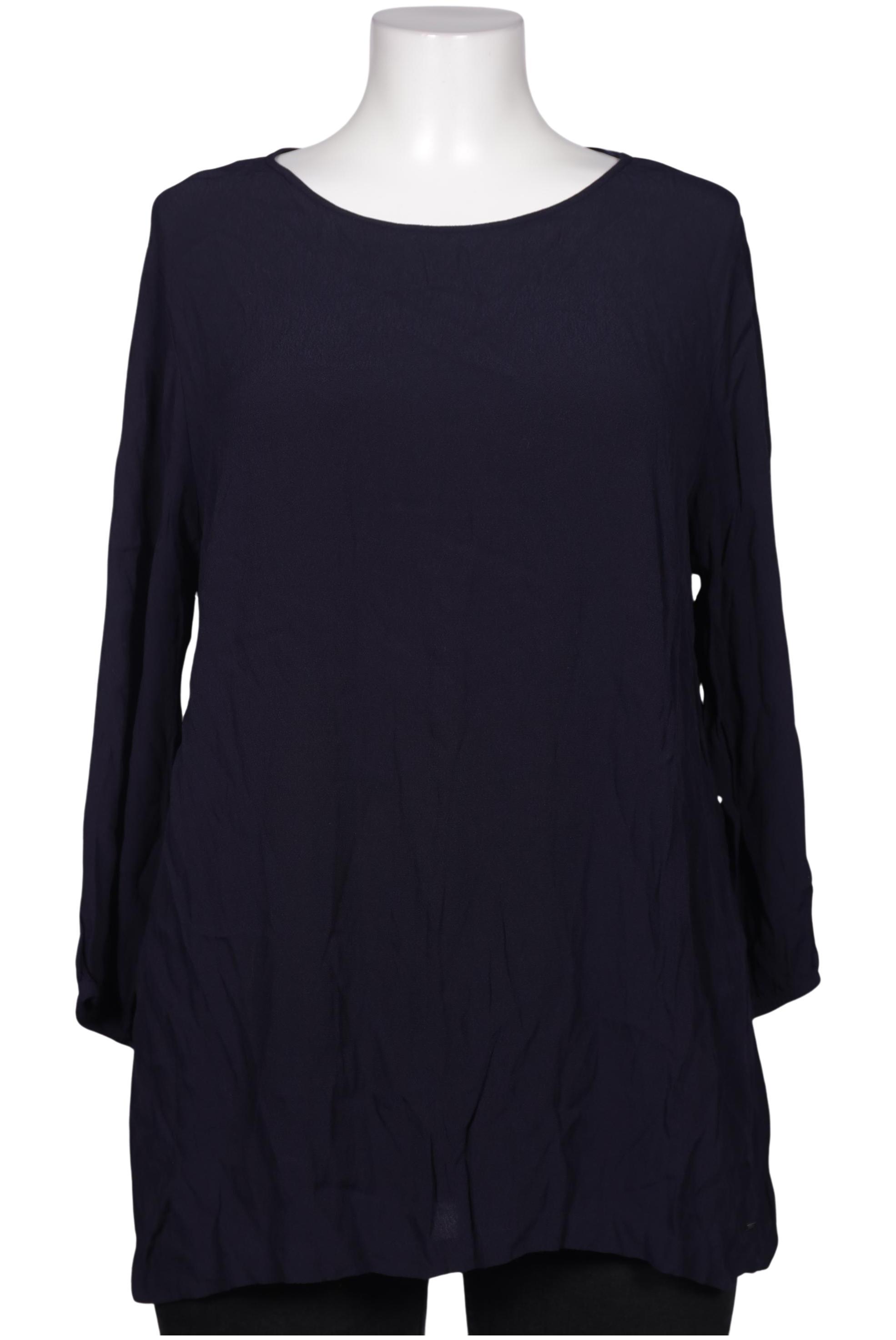 

Triangle Damen Bluse, marineblau, Gr. 50