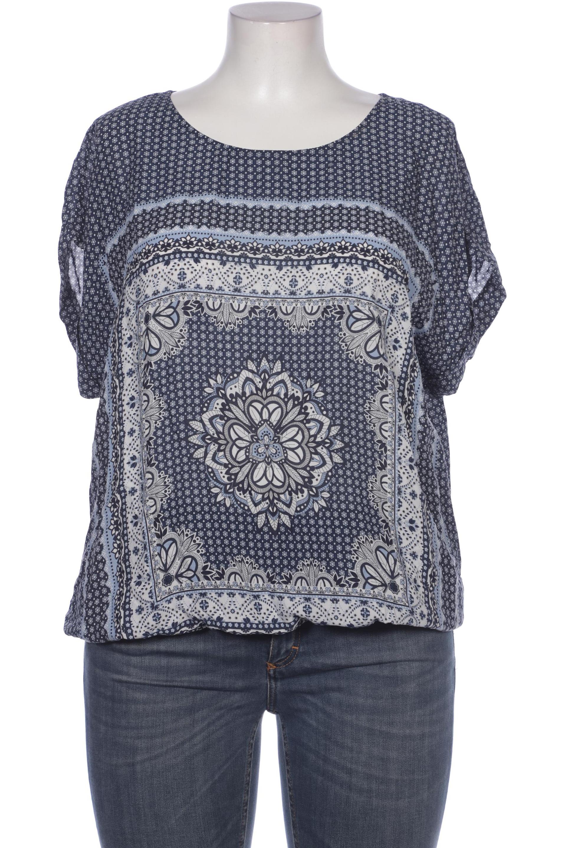 

Triangle Damen Bluse, marineblau, Gr. 44