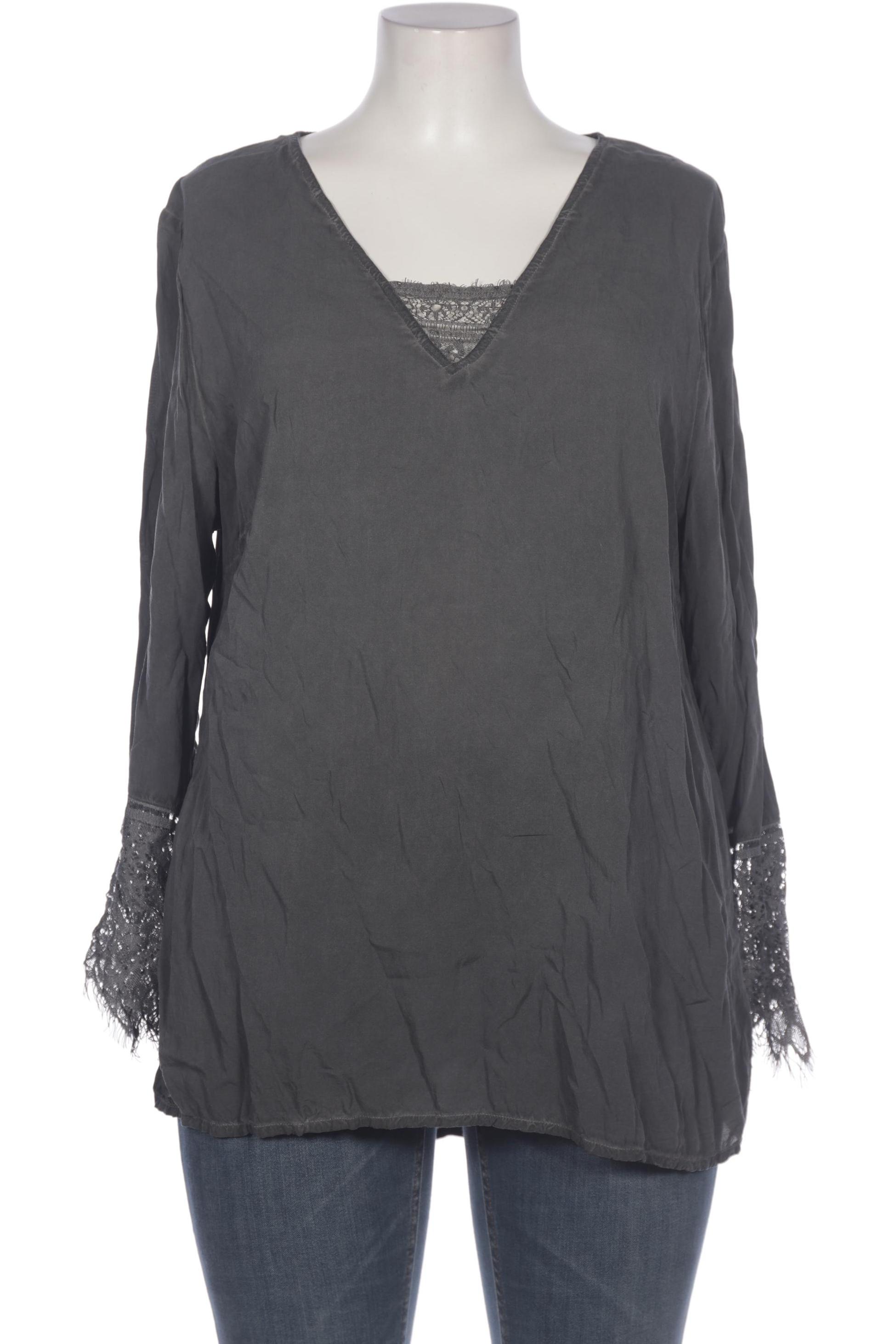 

Triangle Damen Bluse, grau, Gr. 50