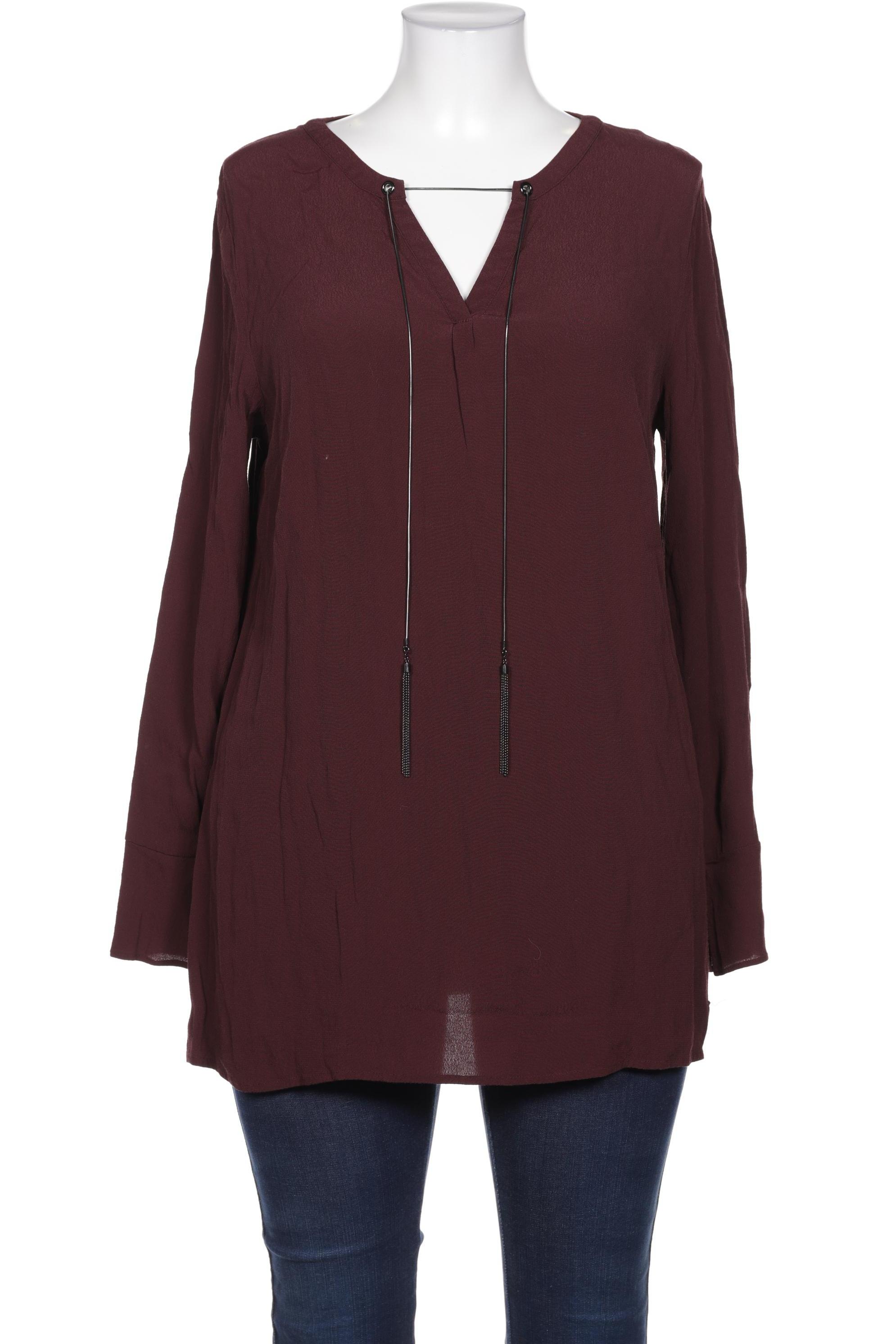 

Triangle Damen Bluse, bordeaux, Gr. 44