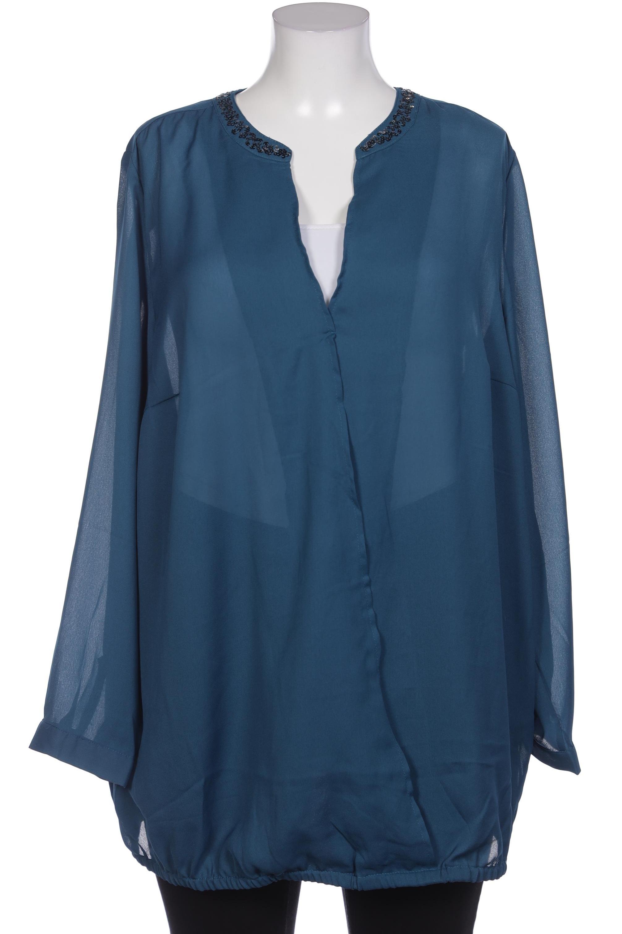 

Triangle Damen Bluse, blau, Gr. 48