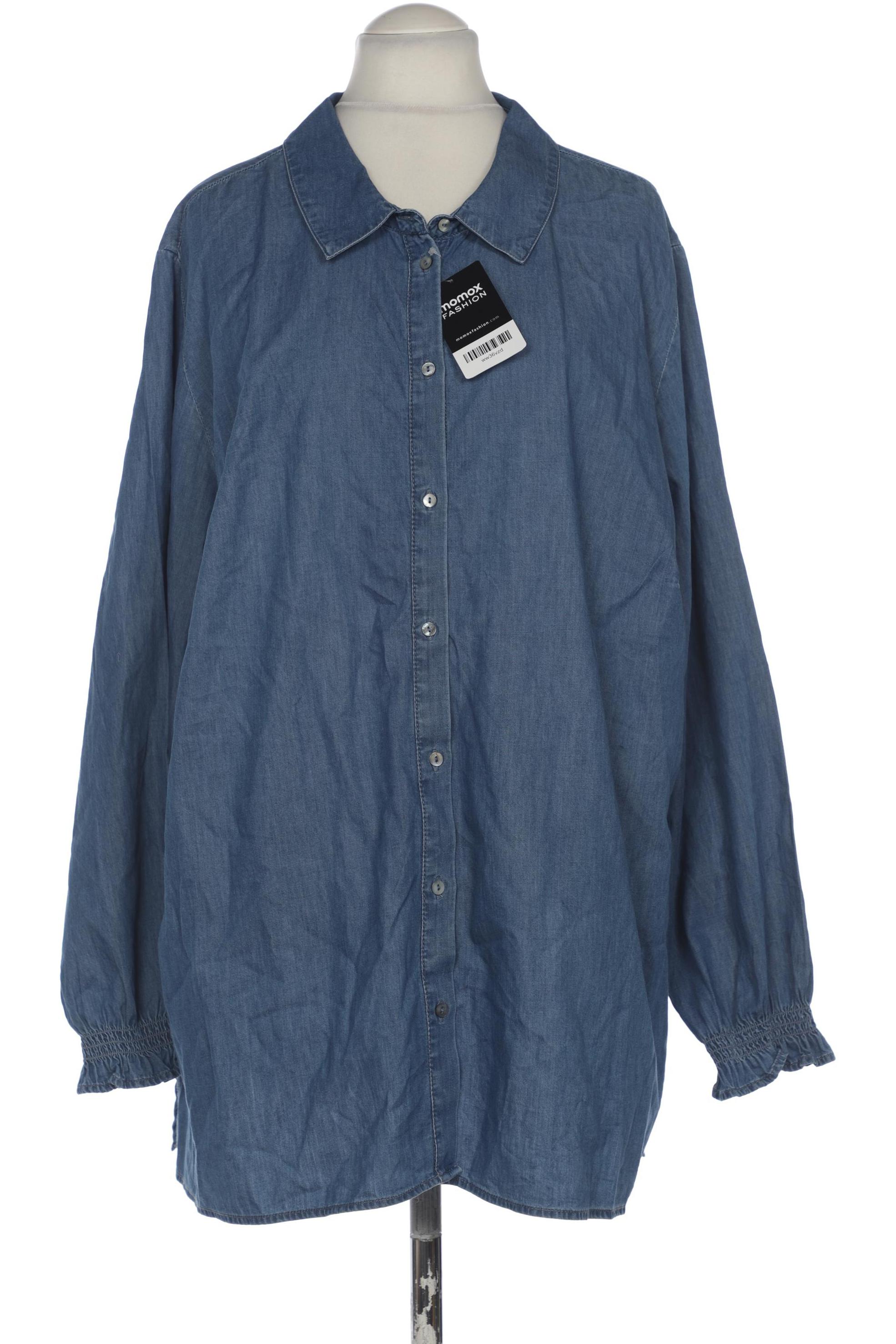 

Triangle Damen Bluse, blau, Gr. 54