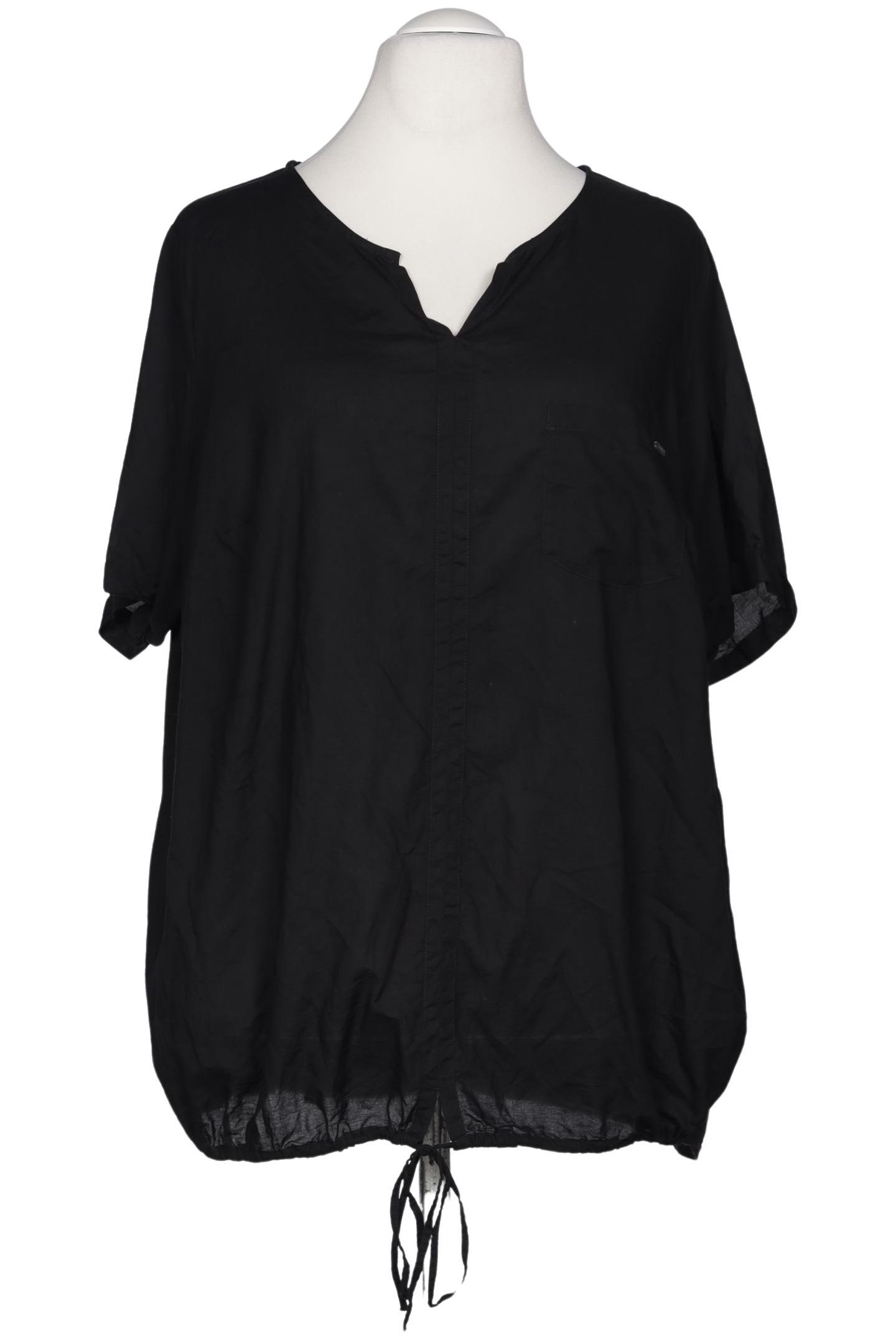 

Triangle Damen Bluse, schwarz, Gr. 54
