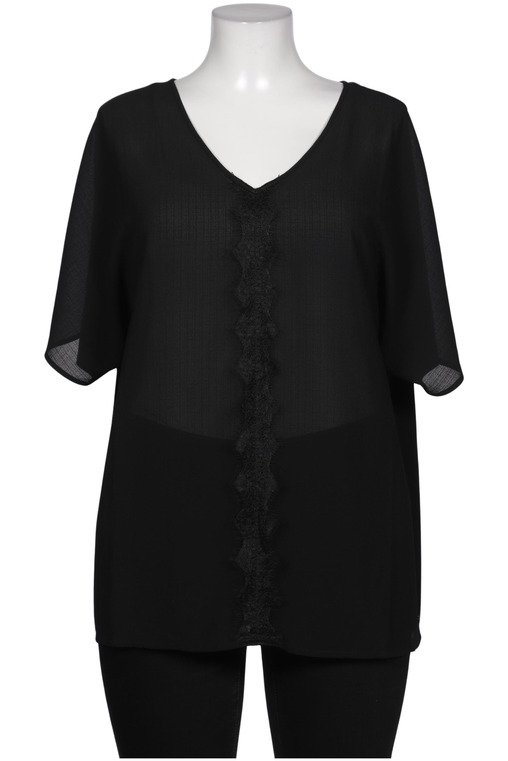 

Triangle Damen Bluse, schwarz, Gr. 48