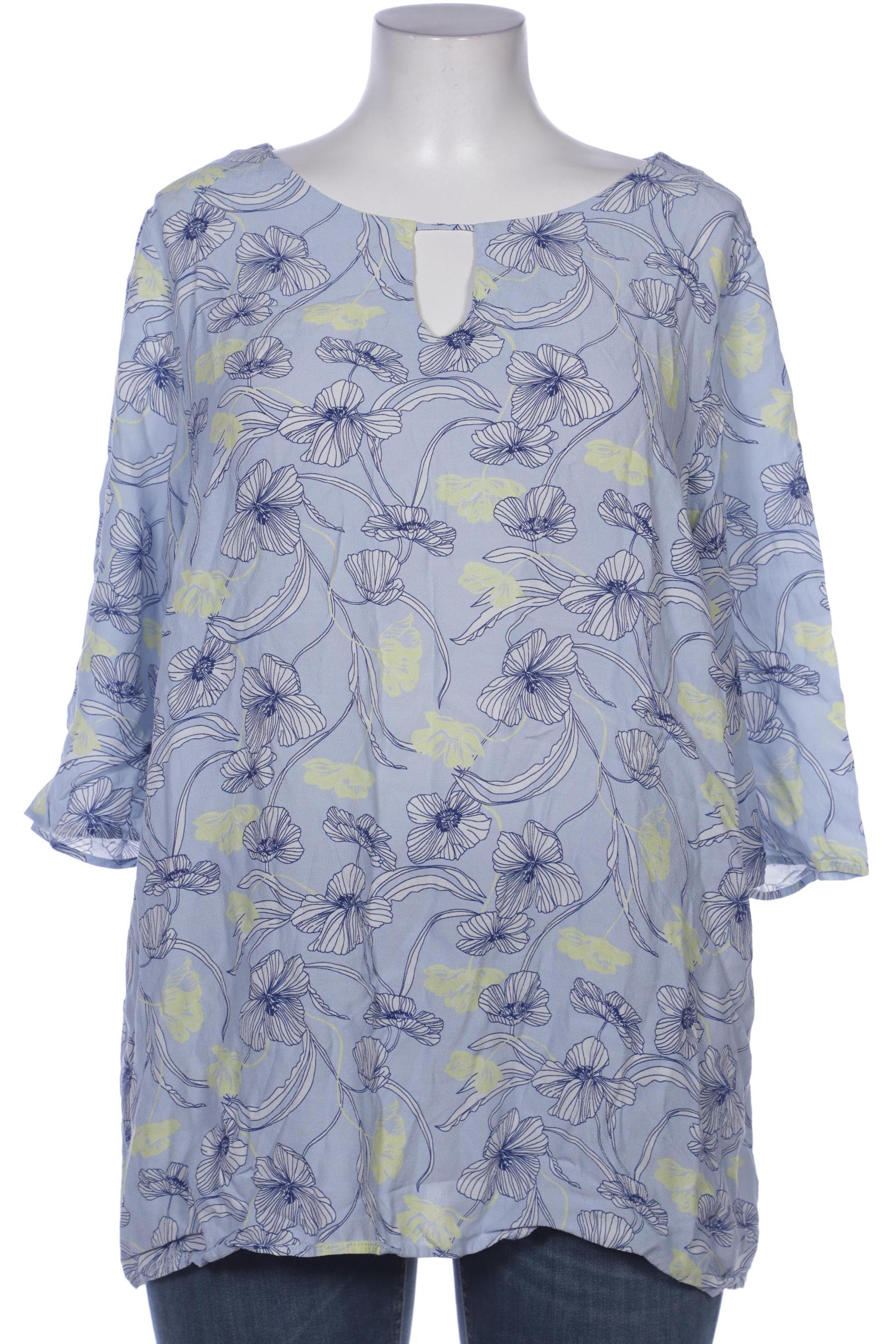 

Triangle Damen Bluse, hellblau, Gr. 48