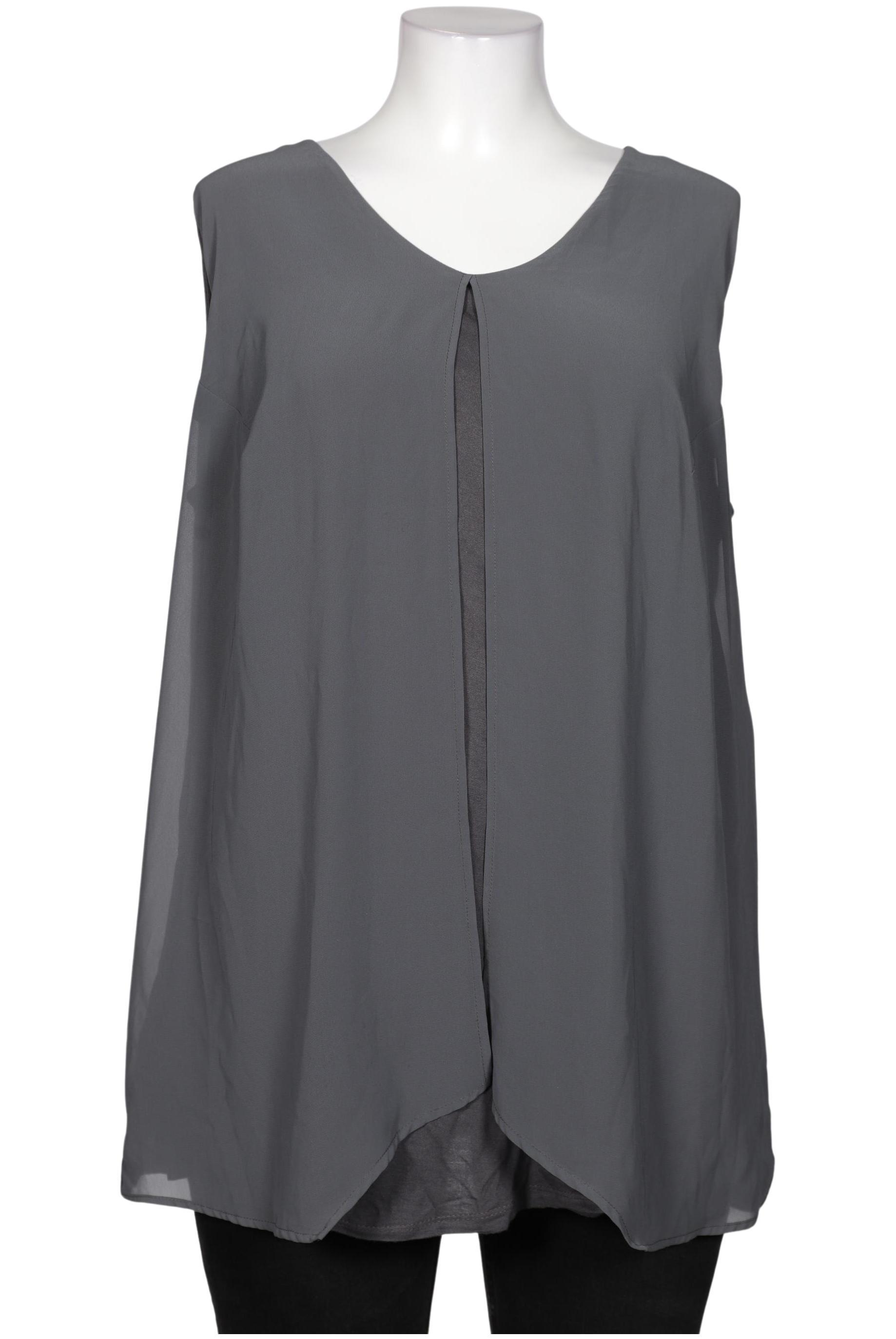 

Triangle Damen Bluse, grau, Gr. 50