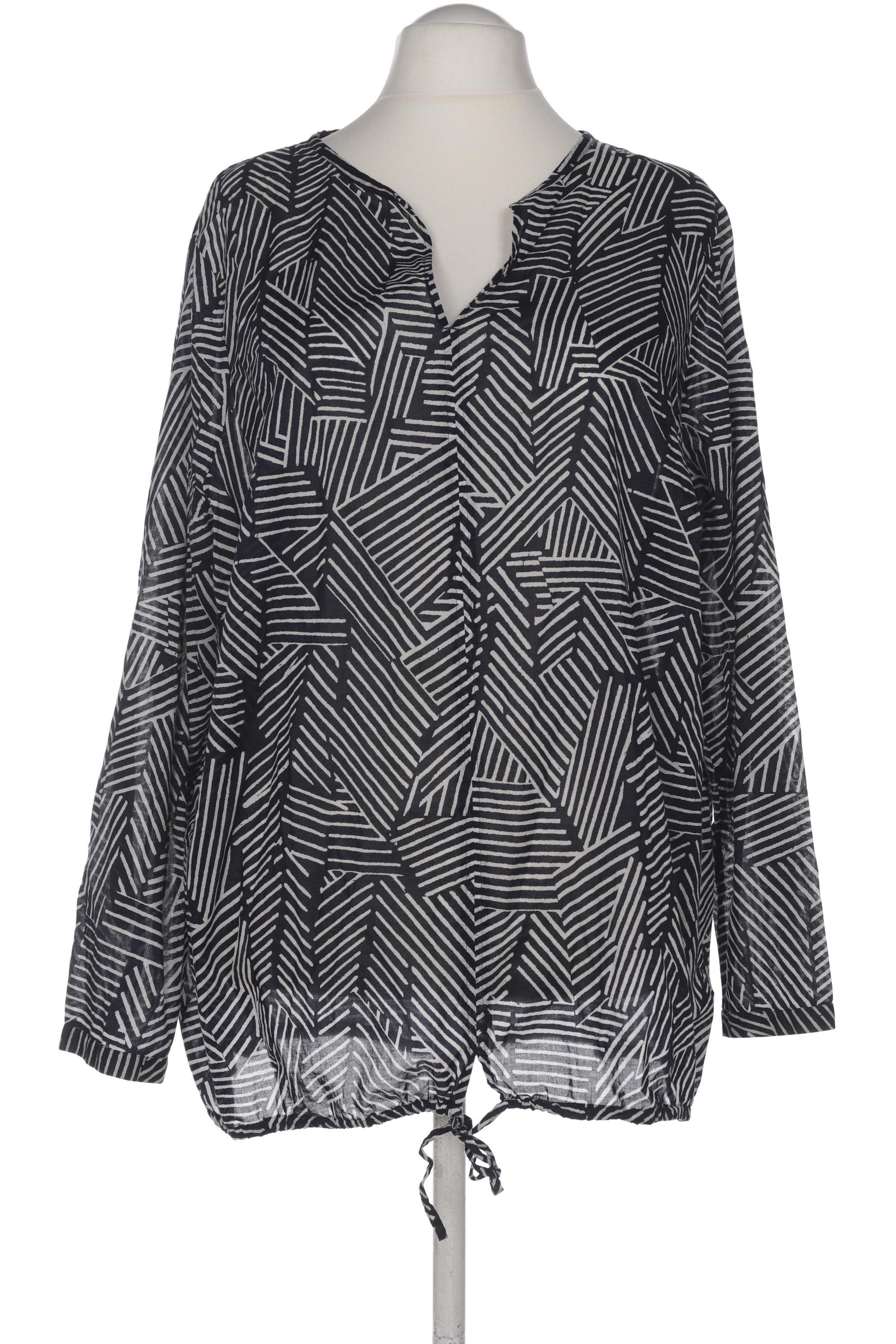 

Triangle Damen Bluse, marineblau, Gr. 54