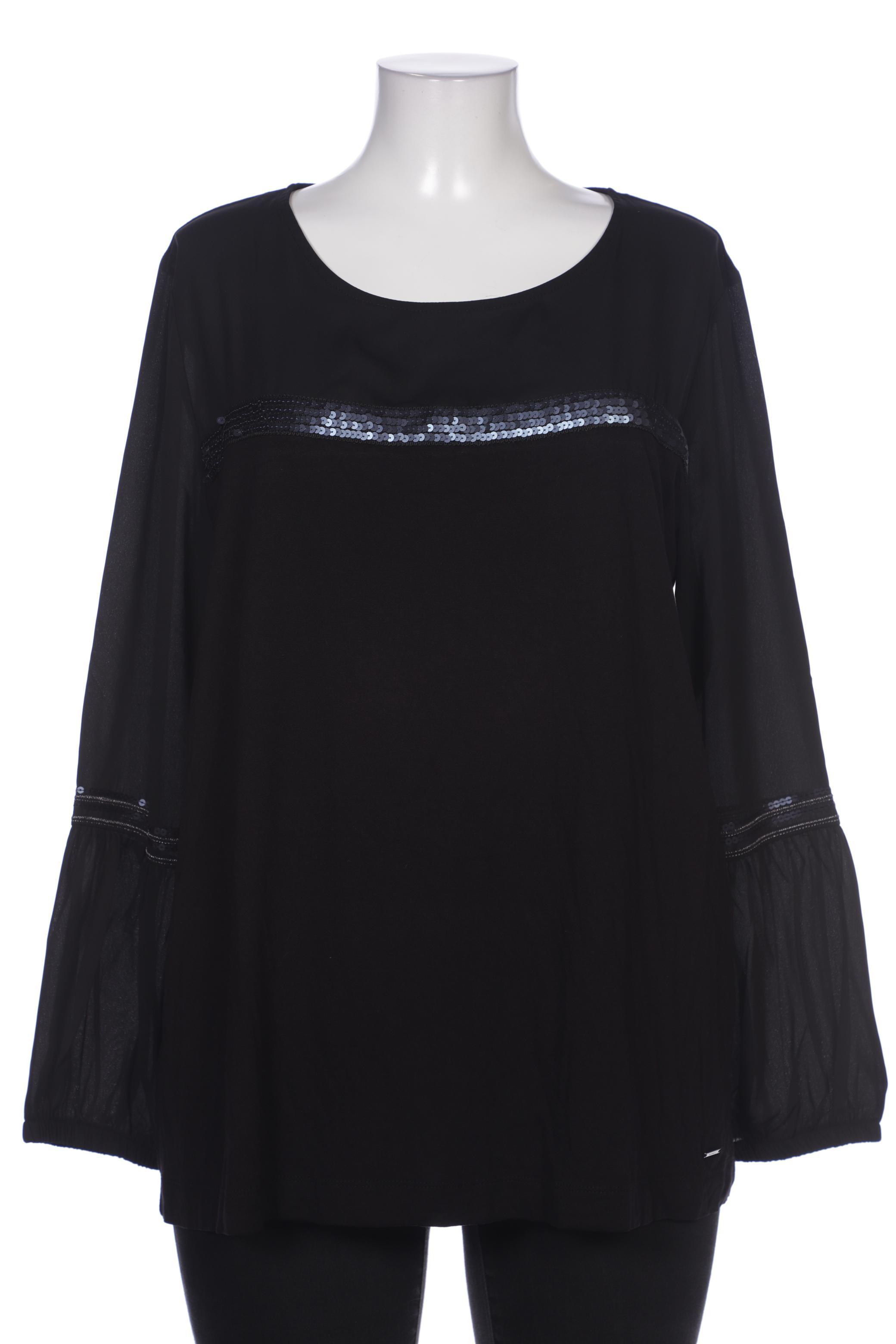 

Triangle Damen Bluse, marineblau, Gr. 48