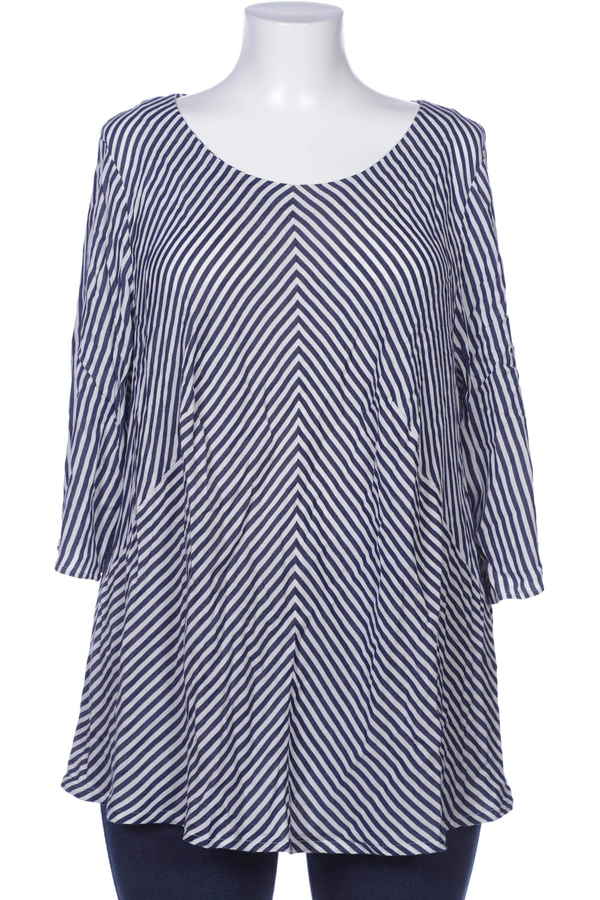 

Triangle Damen Bluse, blau, Gr. 48