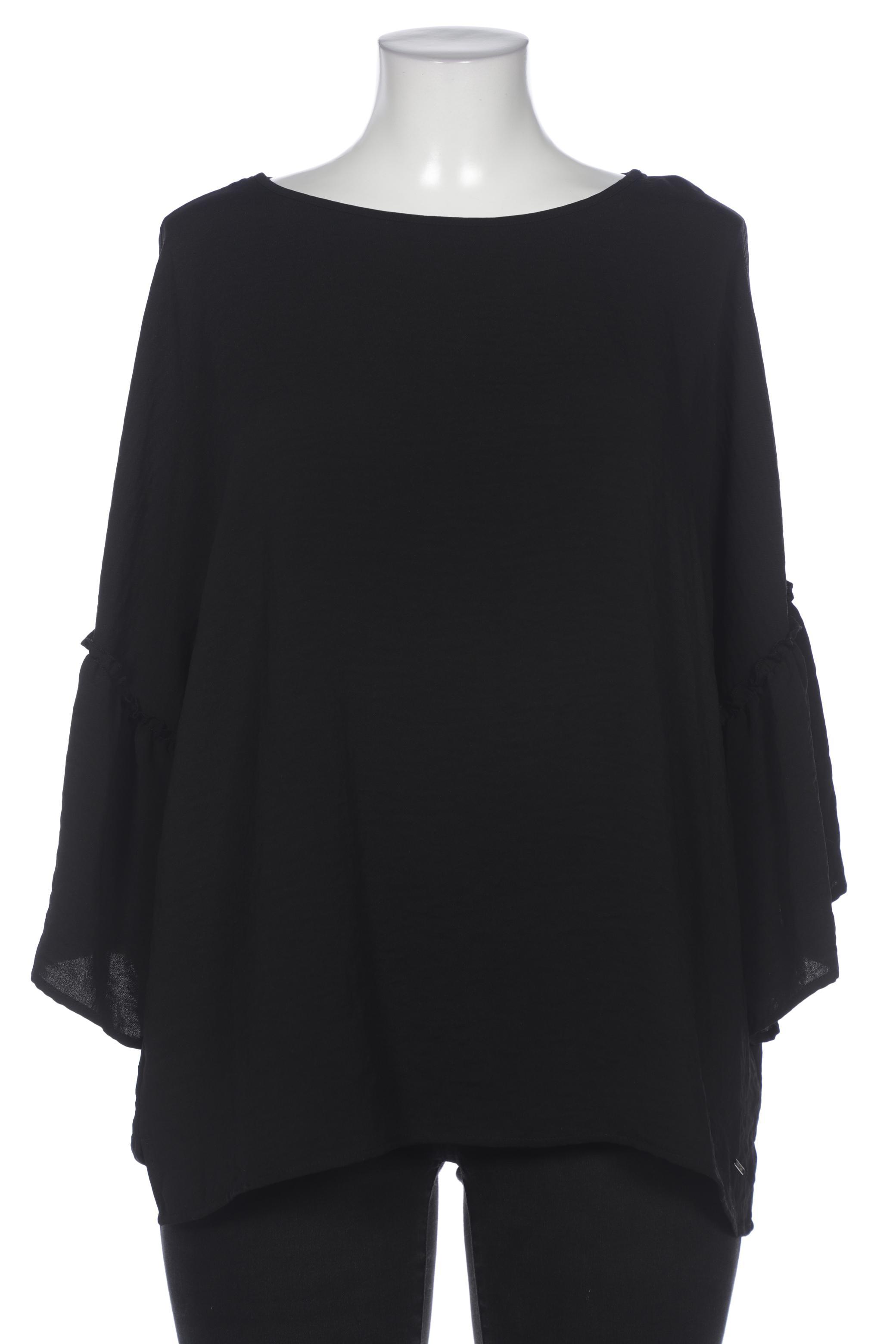 

Triangle Damen Bluse, schwarz, Gr. 46