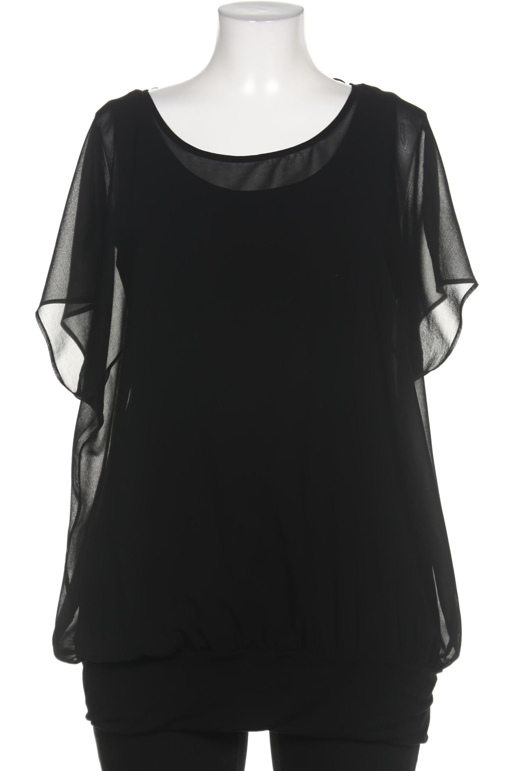 

Triangle Damen Bluse, schwarz, Gr. 46