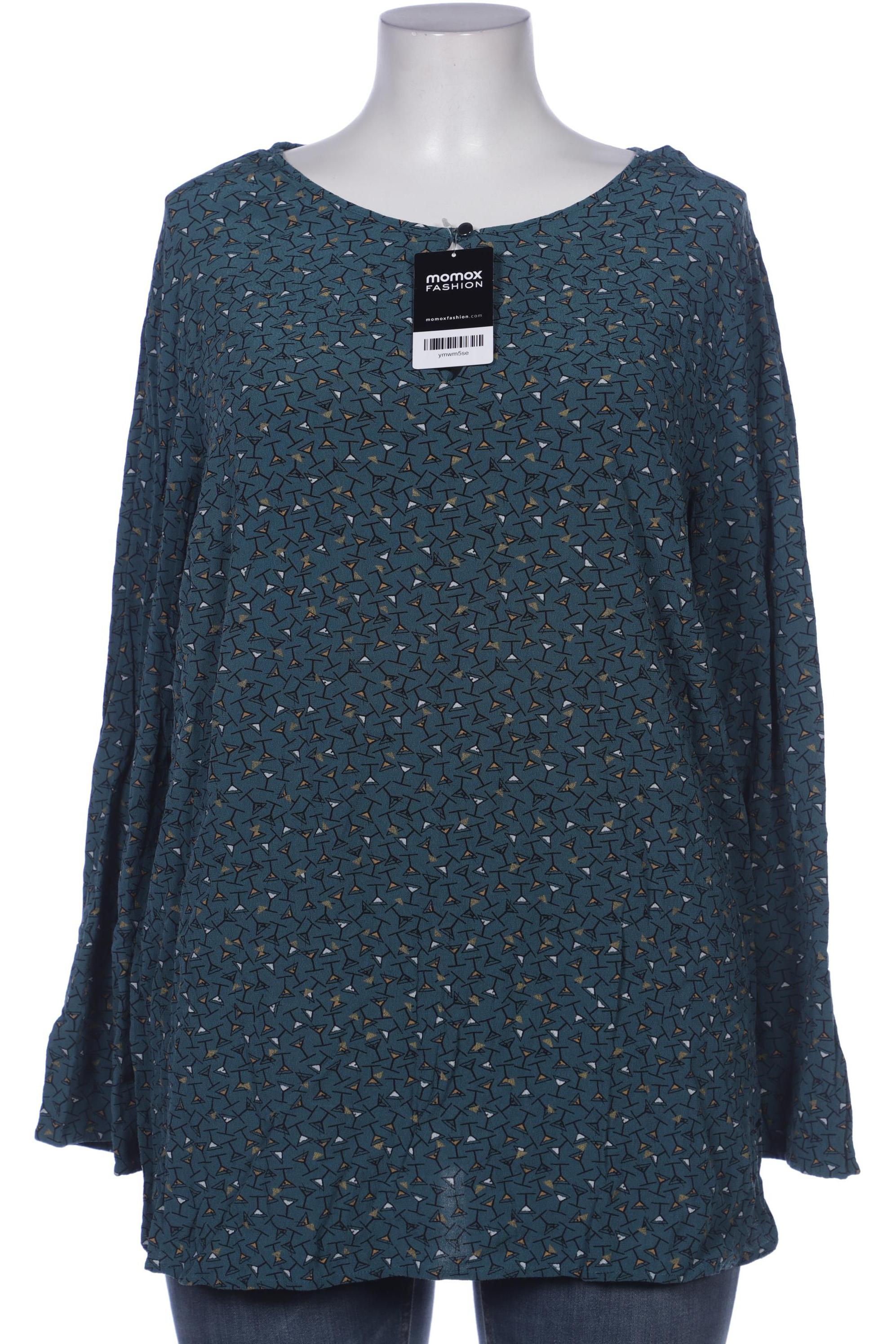 

Triangle Damen Bluse, türkis, Gr. 48